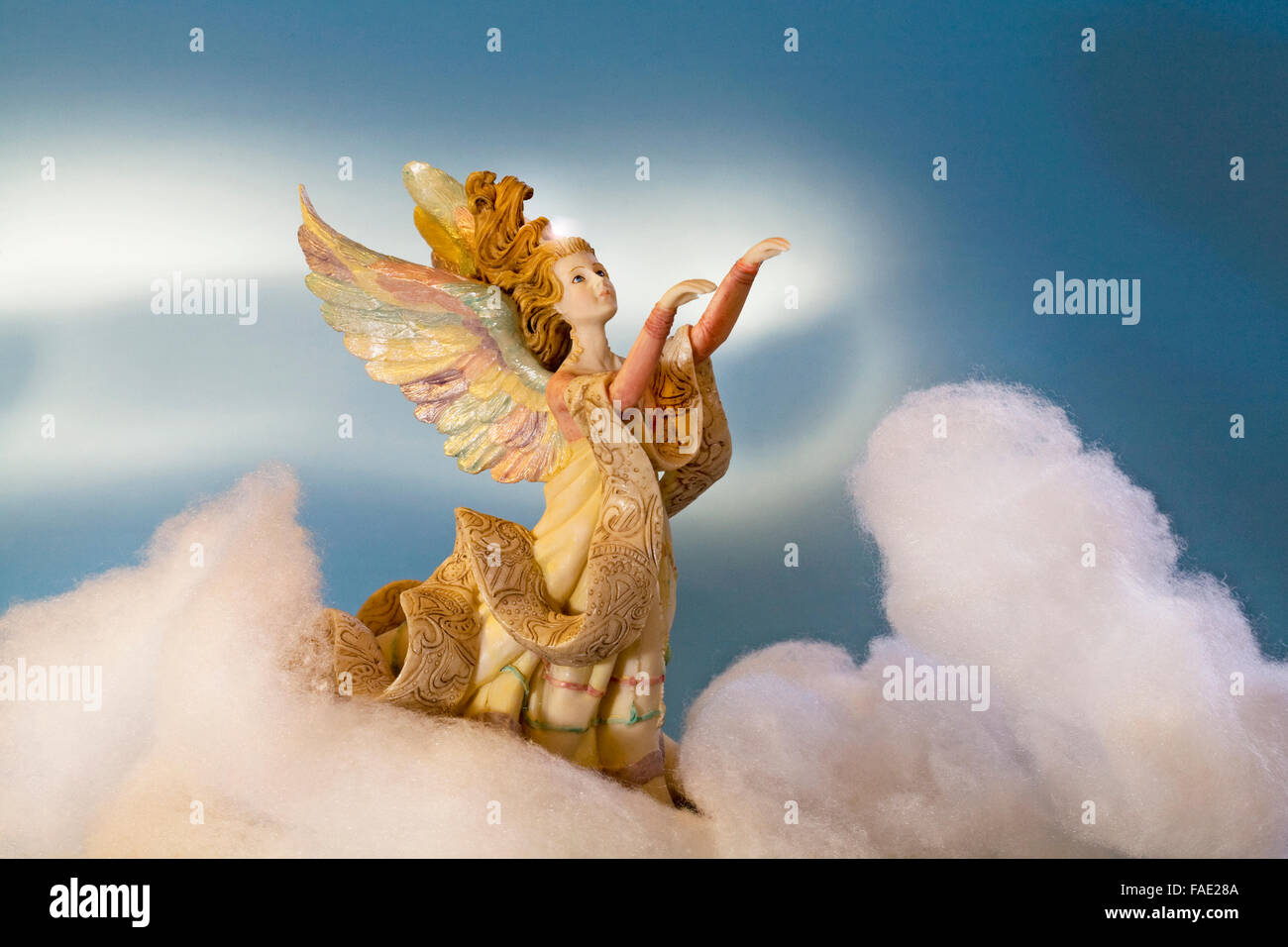 Portrait of an angel in heven Stock Photo - Alamy, image size:1300x956