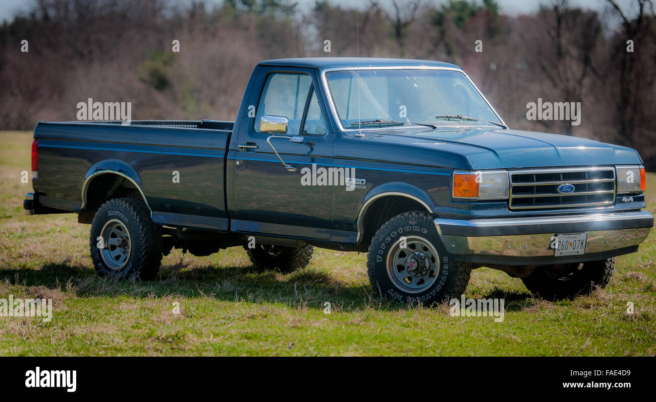 Ford Pickup truck in Fallston, MD Stock Photo