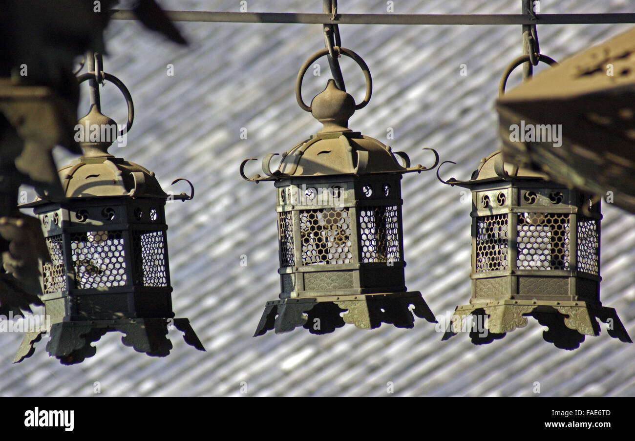 Japanese Hanging Lanterns High Resolution Stock Photography and Images ...