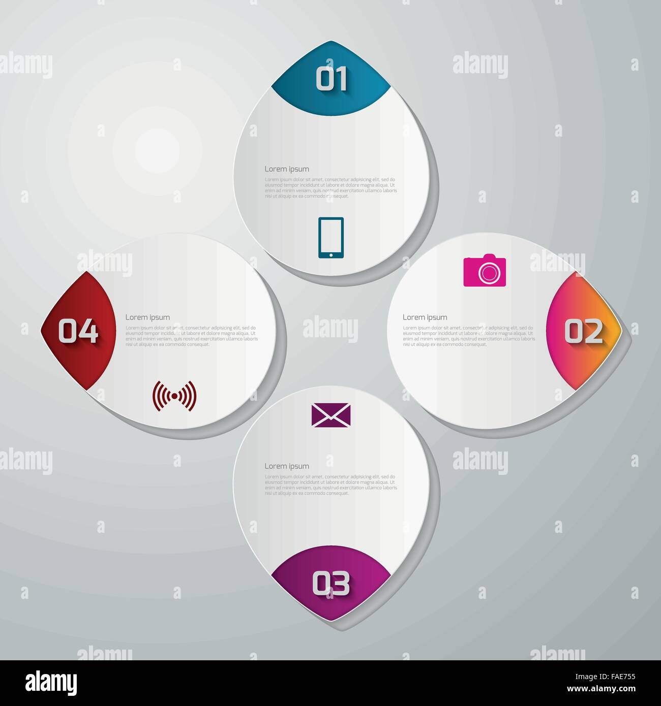 Vector illustration infographics of circle Stock Vector Image & Art - Alamy