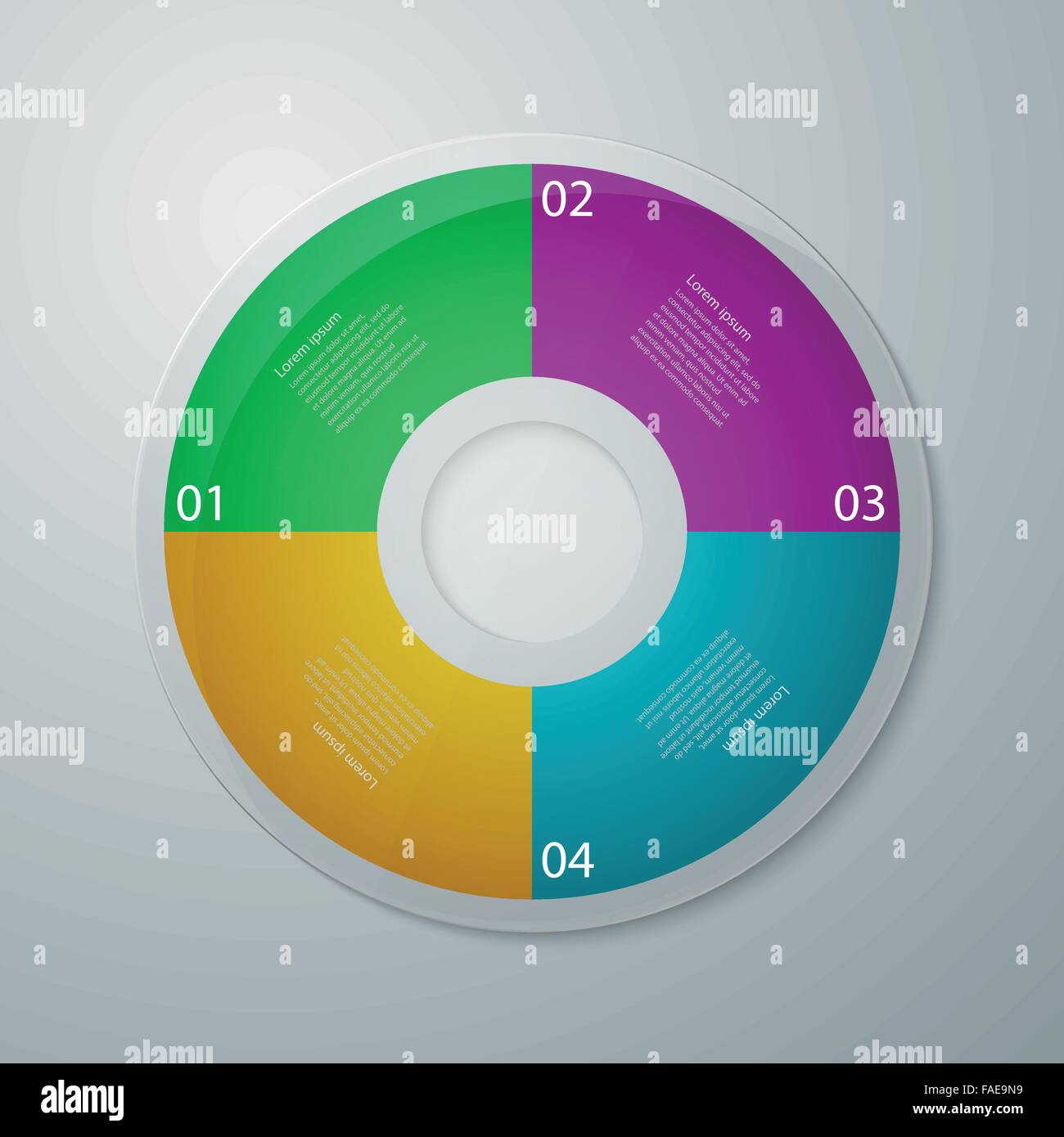 Vector illustration infographics circle Stock Vector Image & Art - Alamy