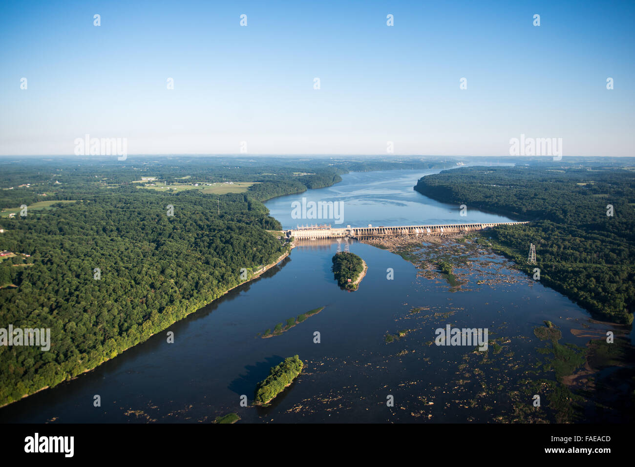 Susquehanna river aerial hires stock photography and images Alamy