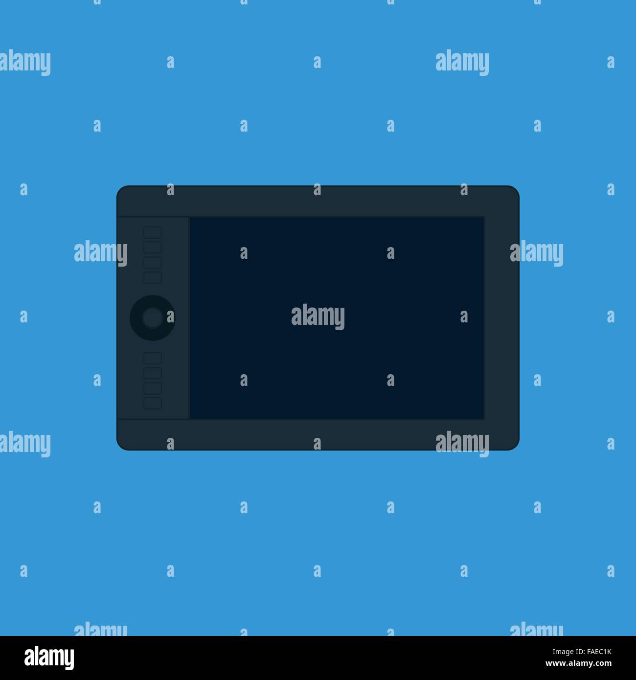 Graphics Tablet Vector Image Vector illustration of graphic tablet Stock Vector Image & Art - Alamy