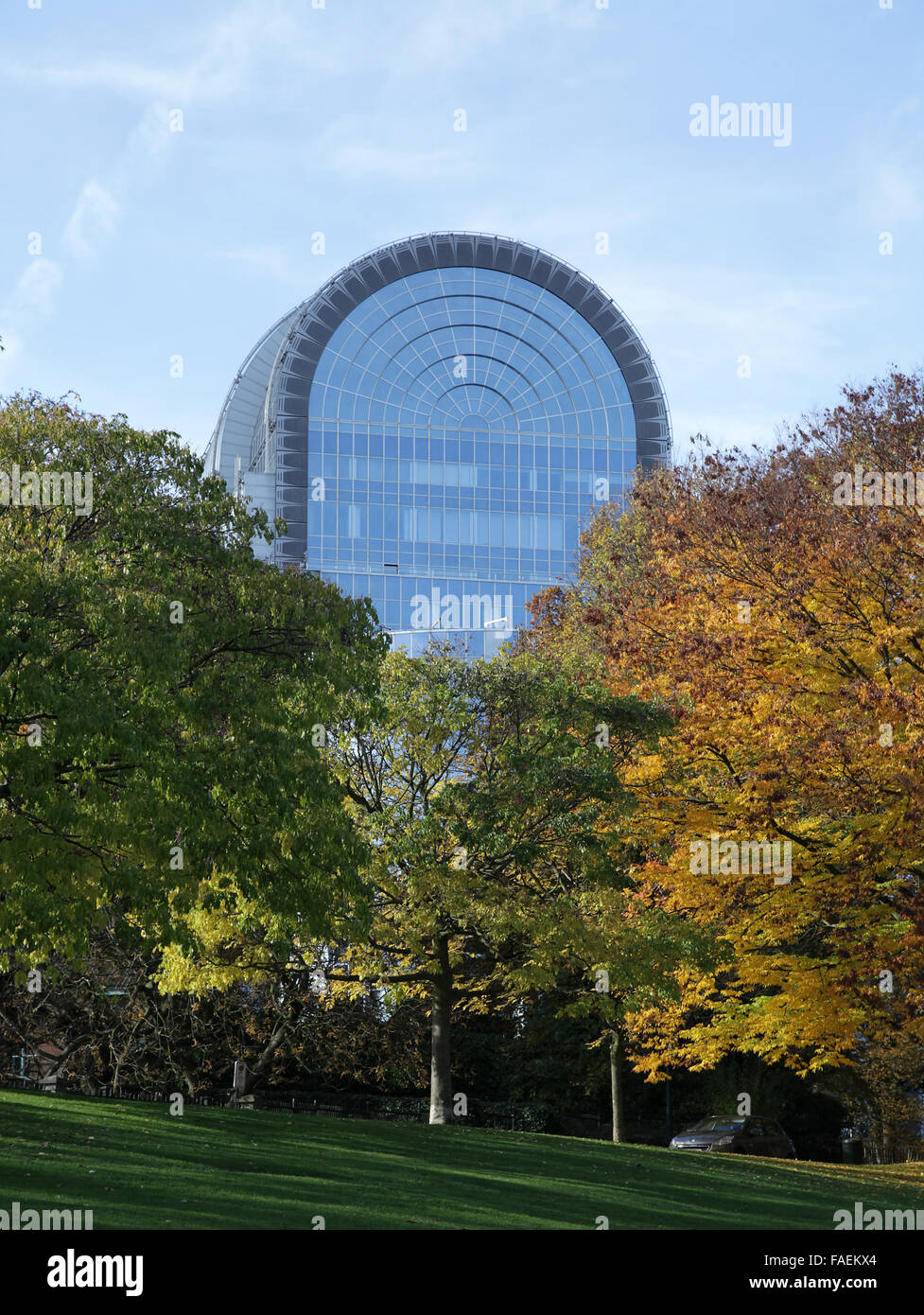 European union headquarters in Brussels Belgium Stock Photo