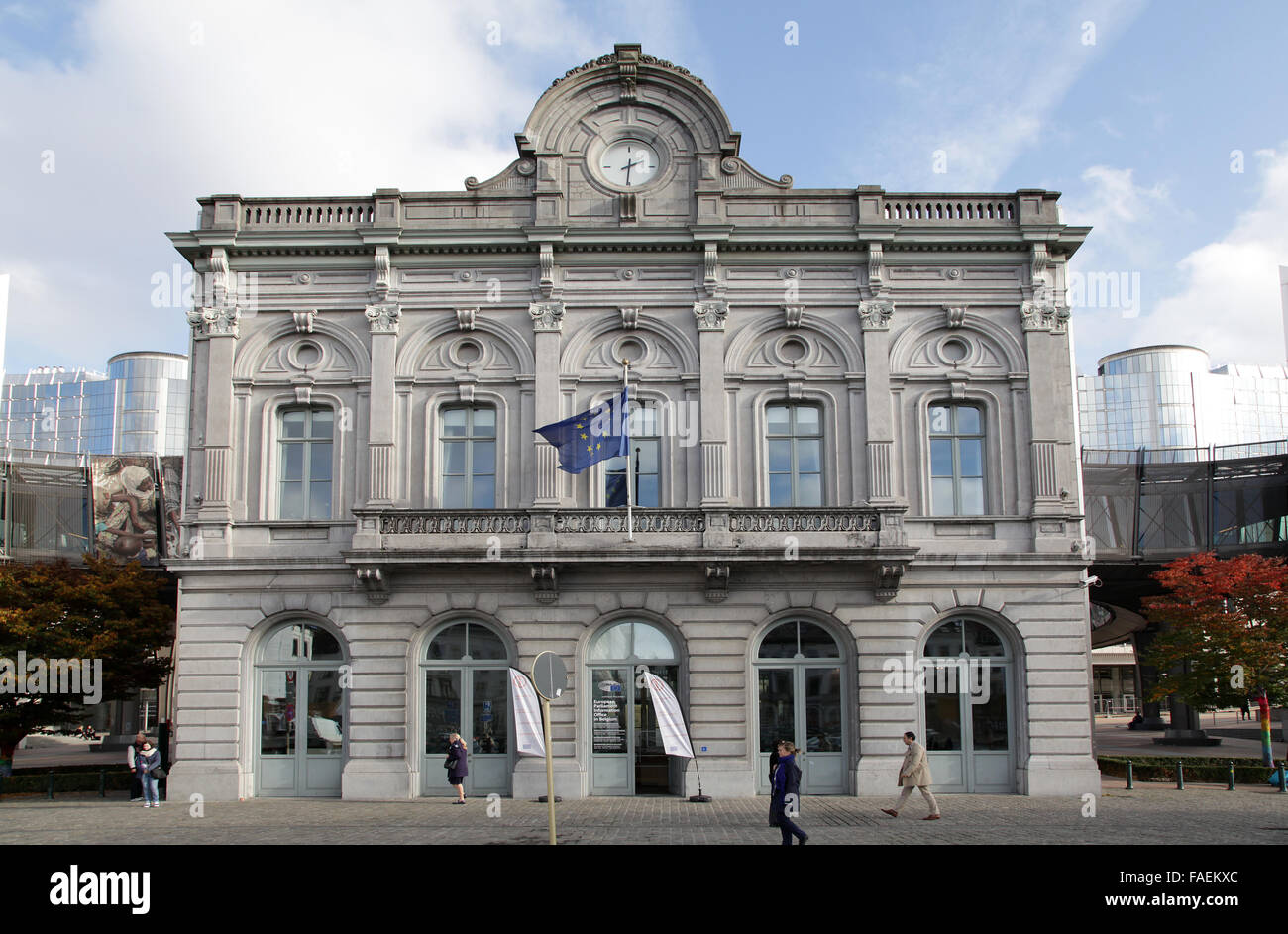 European Parliament information office in Brussels Belgium Stock Photo