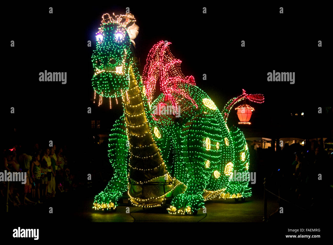 Main Street Electrical Parade, Magic Kingdom Disney World Stock Photo