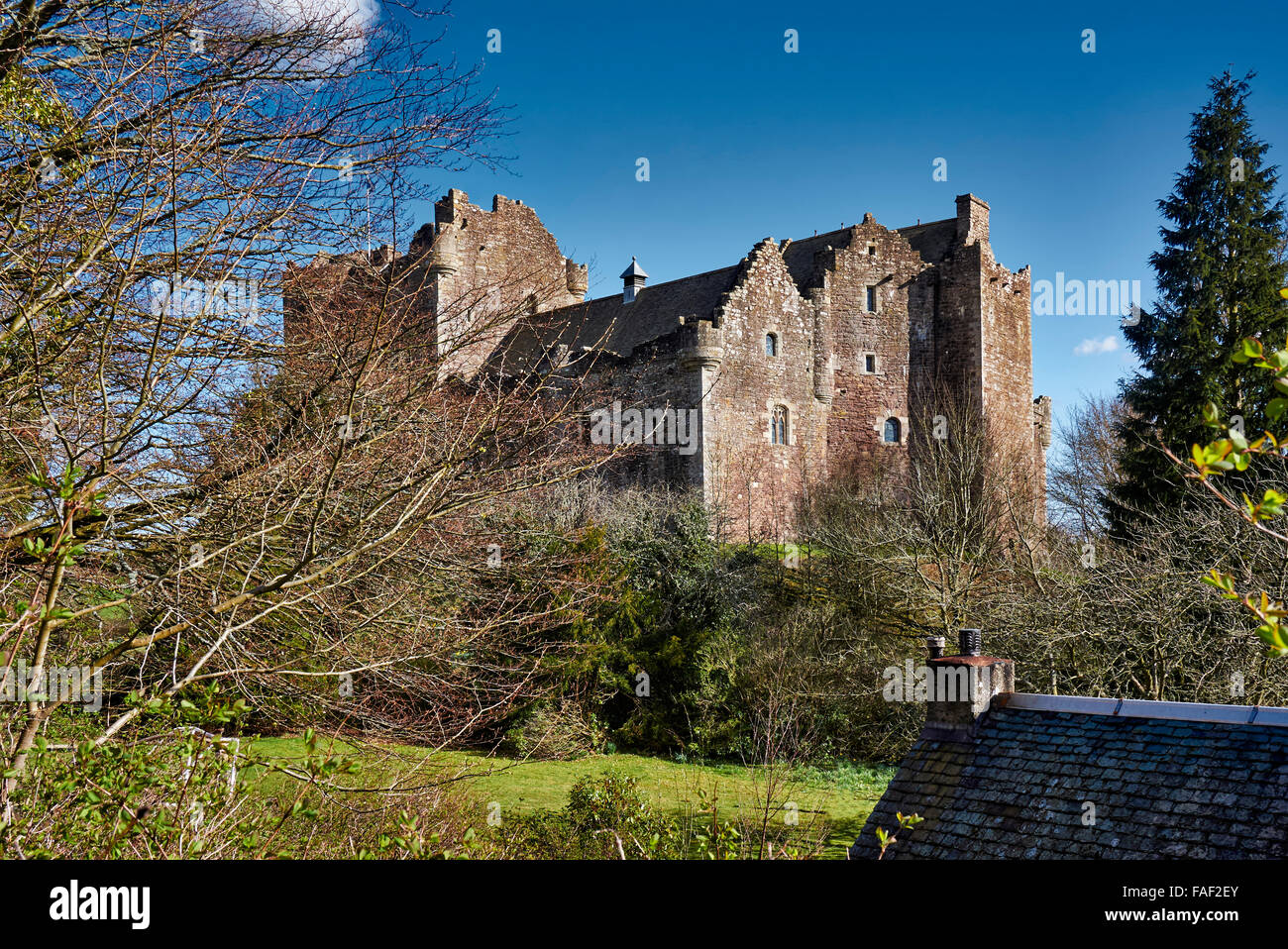 Doune Castle, Scotland, Europe Stock Photo - Alamy