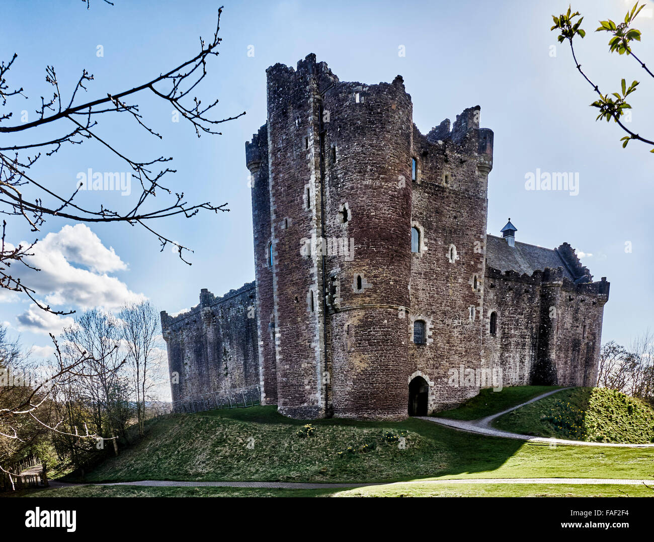 Doune Castle, Scotland, Europe Stock Photo - Alamy