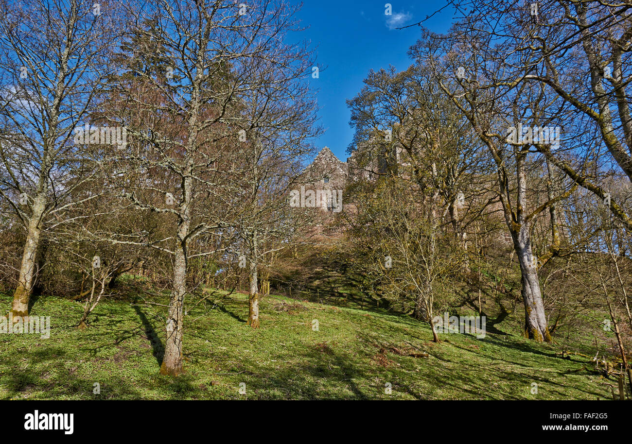 Doune Castle, Scotland, Europe Stock Photo