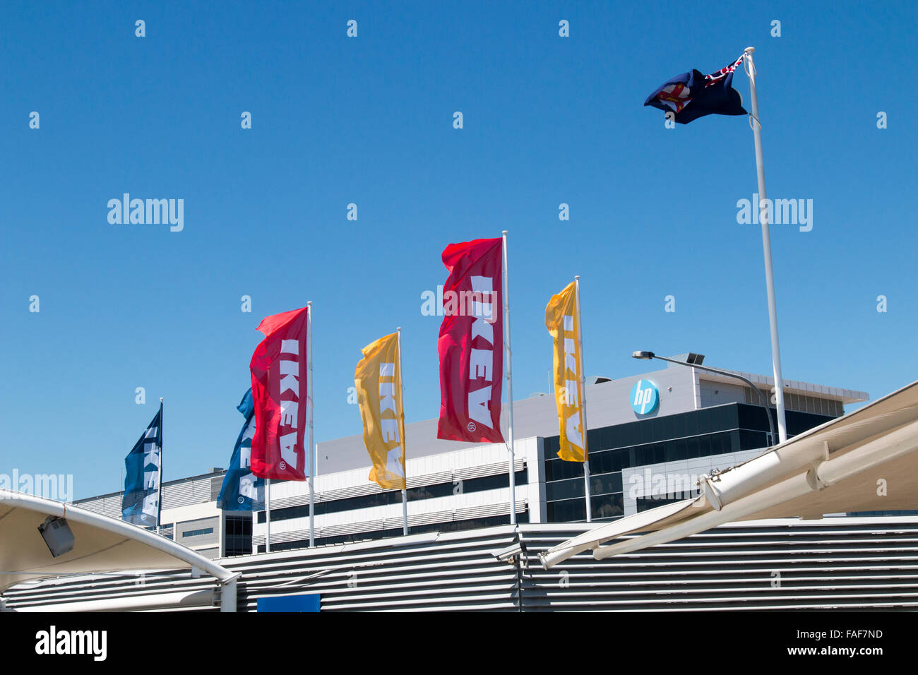 IKEA furniture store at Rhodes shopping centre in Sydney, New South Wales,Australia Stock Photo