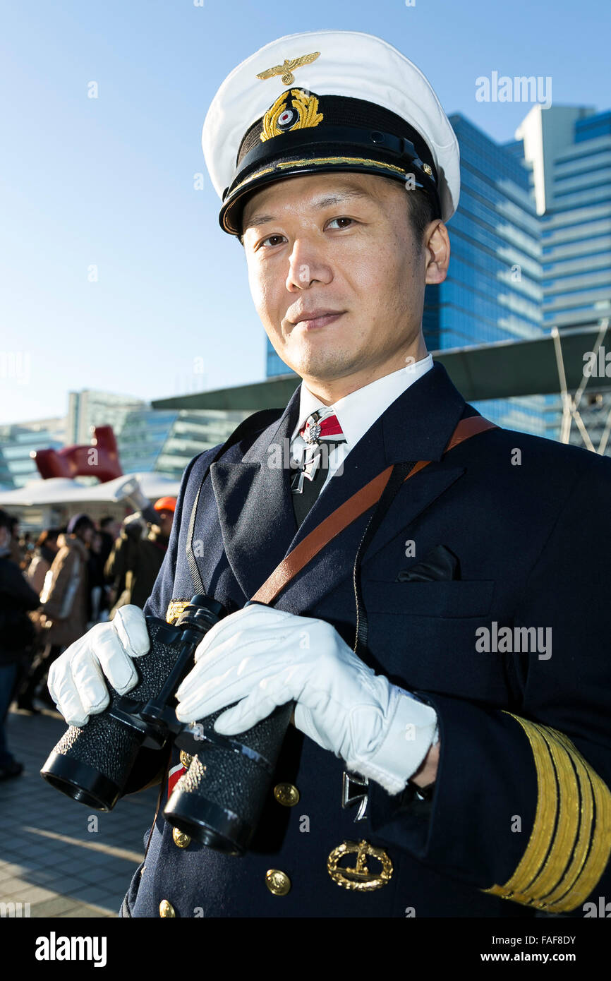 Tokyo, Japan. 29th Dec, 2015. A cosplayer poses for a picture during ...