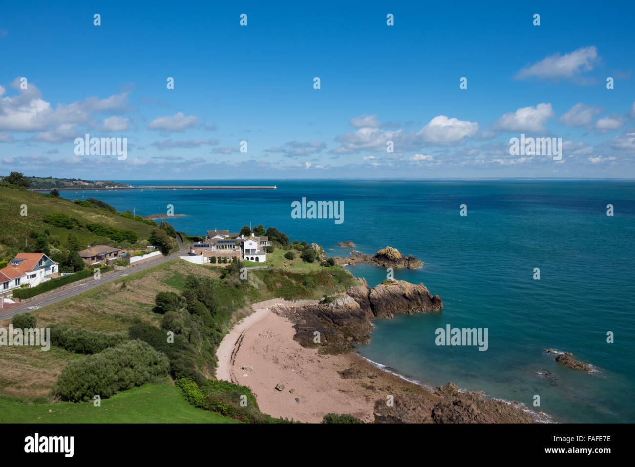 Jersey channel island beach hi-res stock photography and images - Alamy