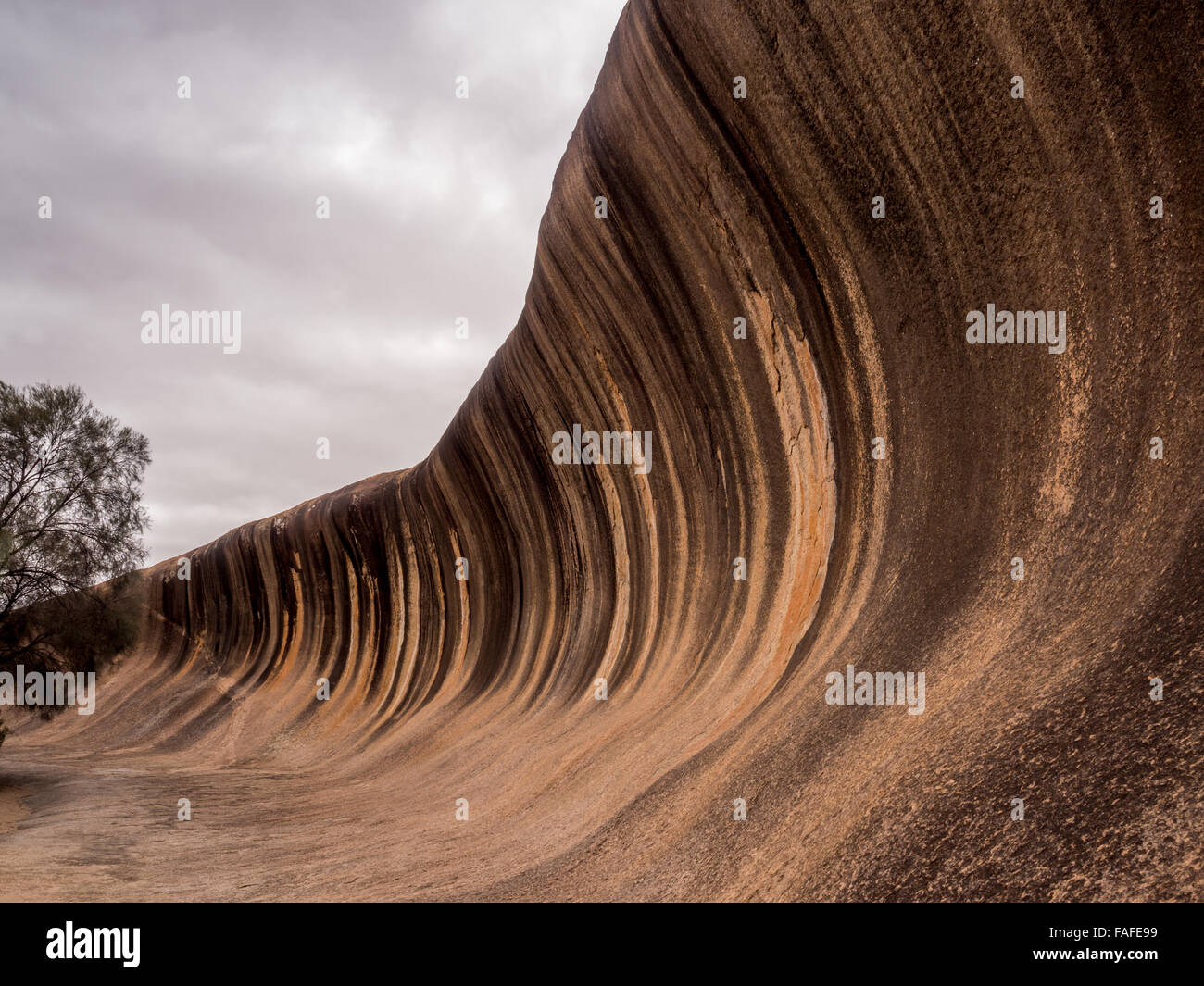 Wave Rock, Hyden Western Australia Stock Photo - Alamy