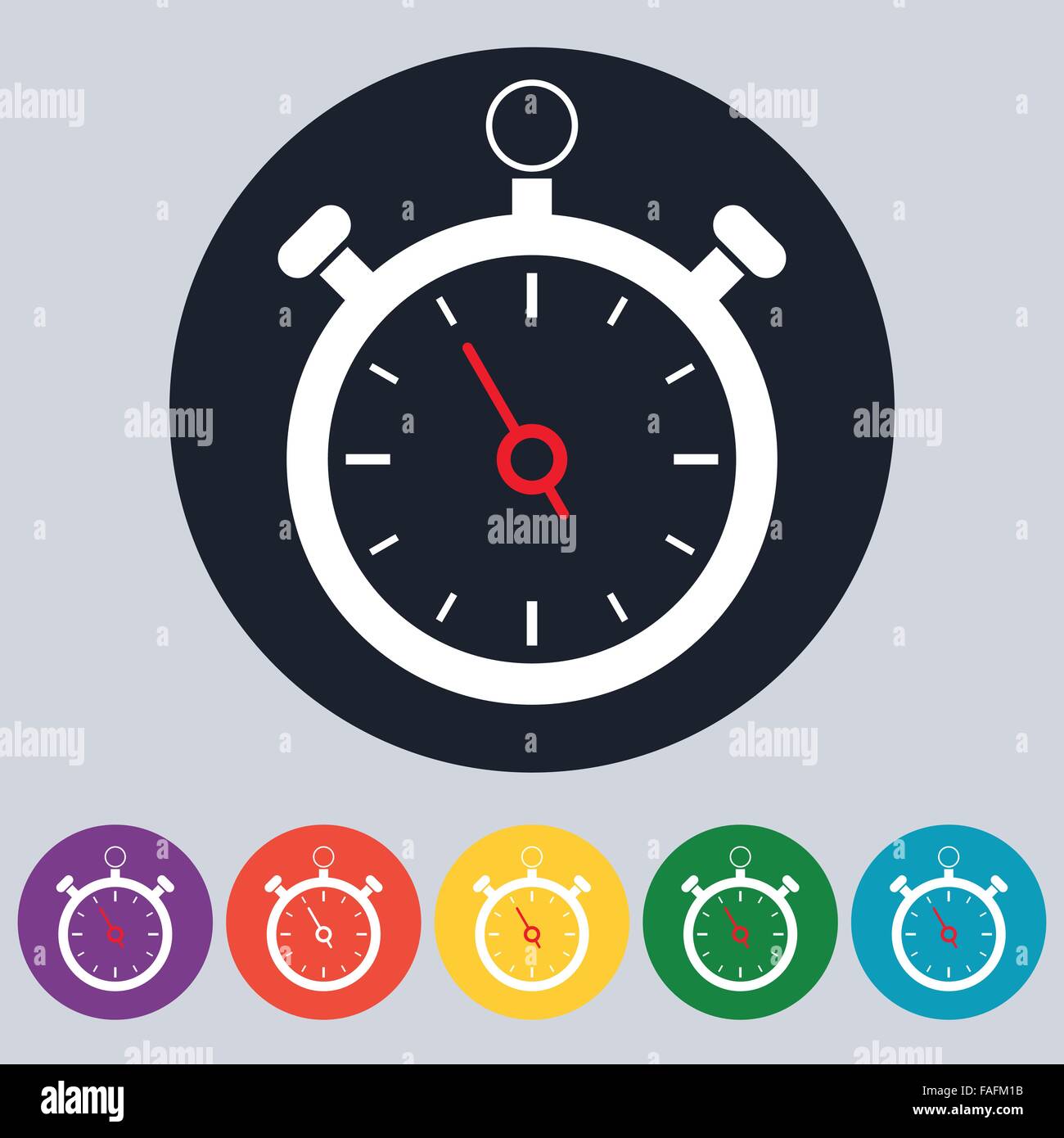 Stopwatch outline hi-res stock photography and images - Alamy
