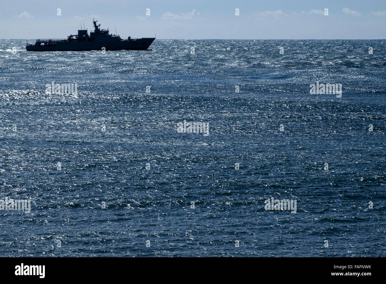 Portuguese Navy warship during a NATO exercise Stock Photo - Alamy