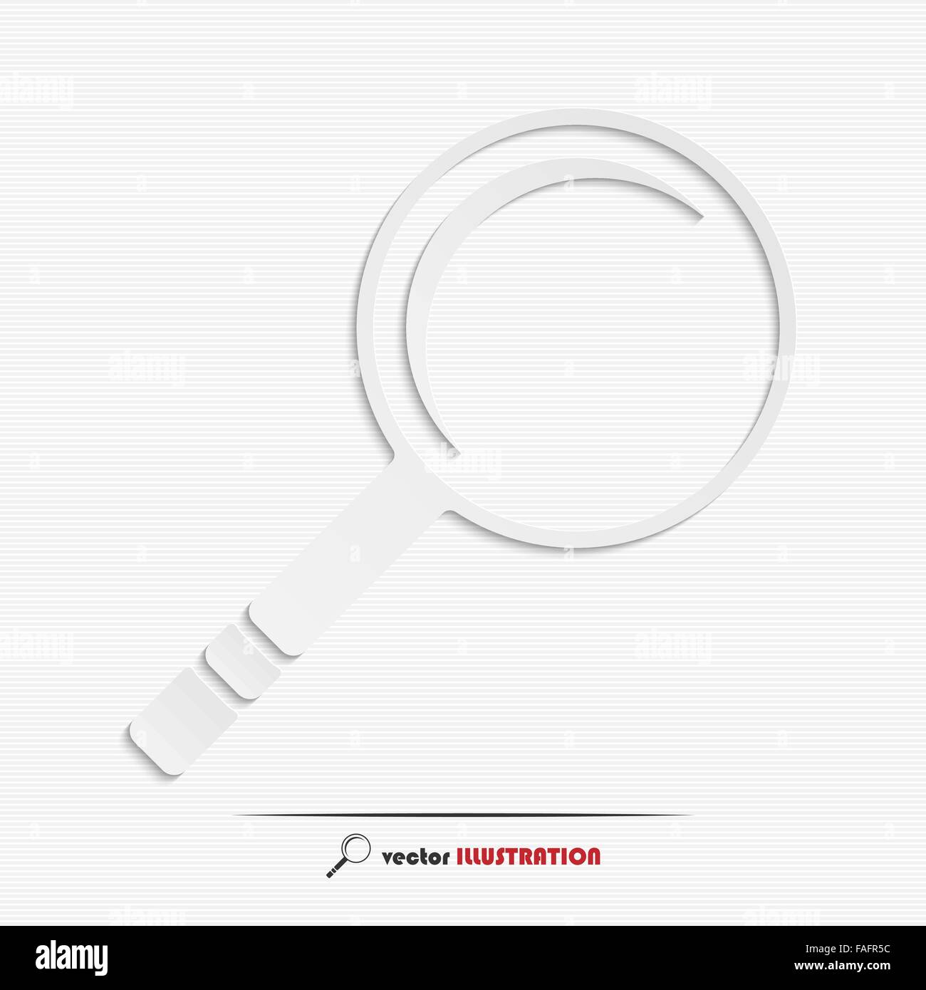 Magnifying glass icon seamless pattern background. Business