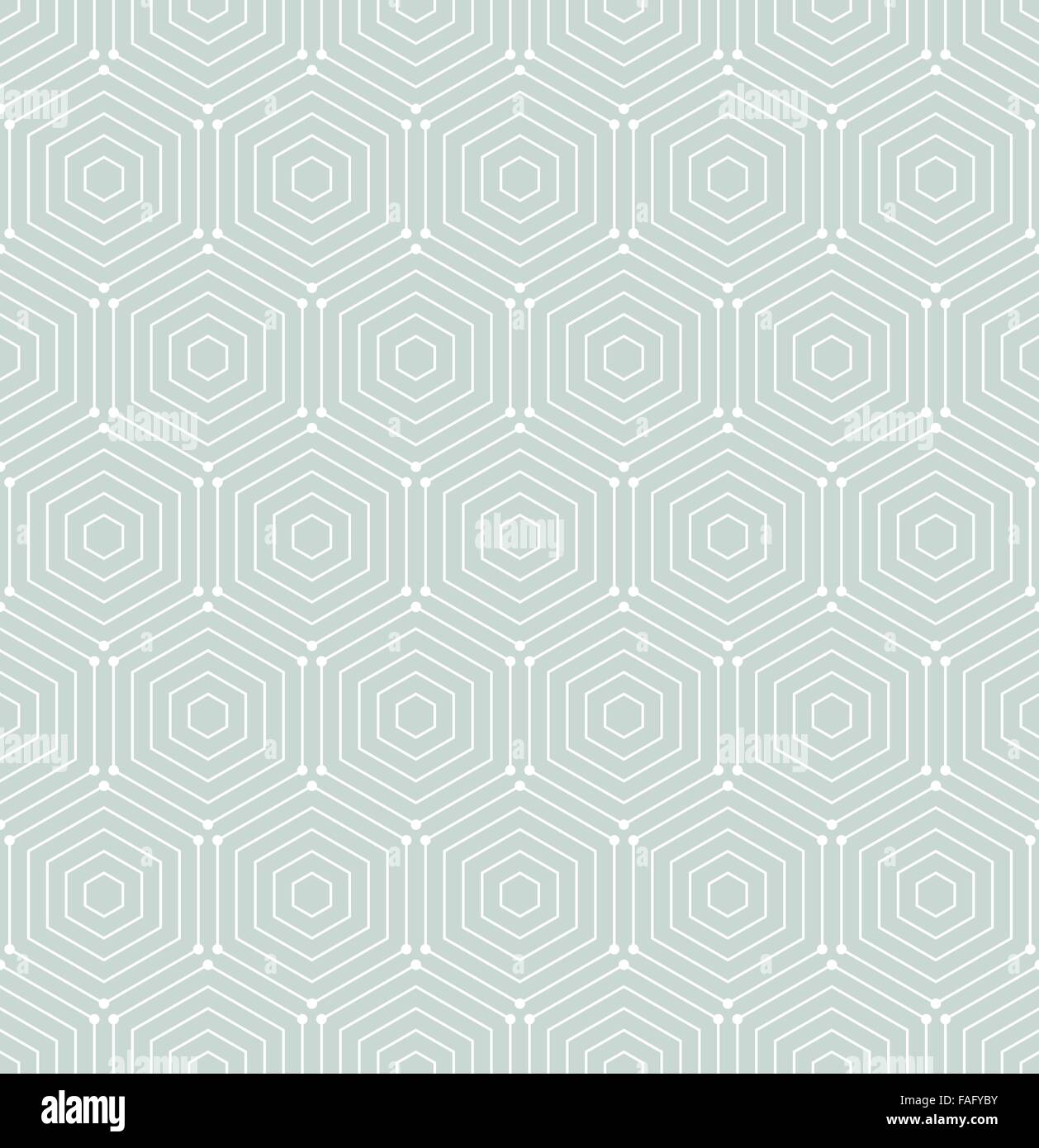Seamless Vector Hexagonal Pattern Stock Vector Image & Art - Alamy