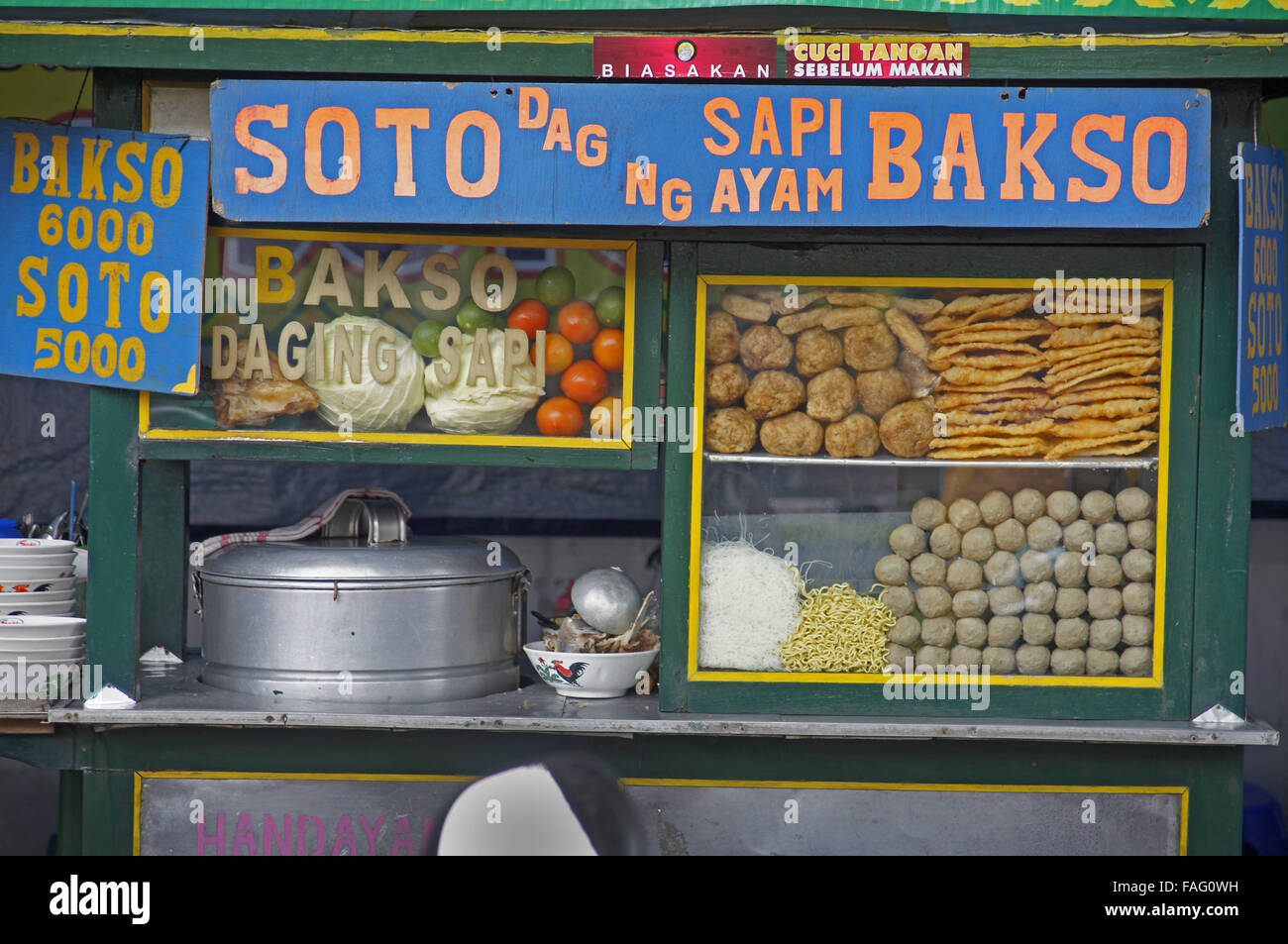 Javanese street food Stock Photo - Alamy
