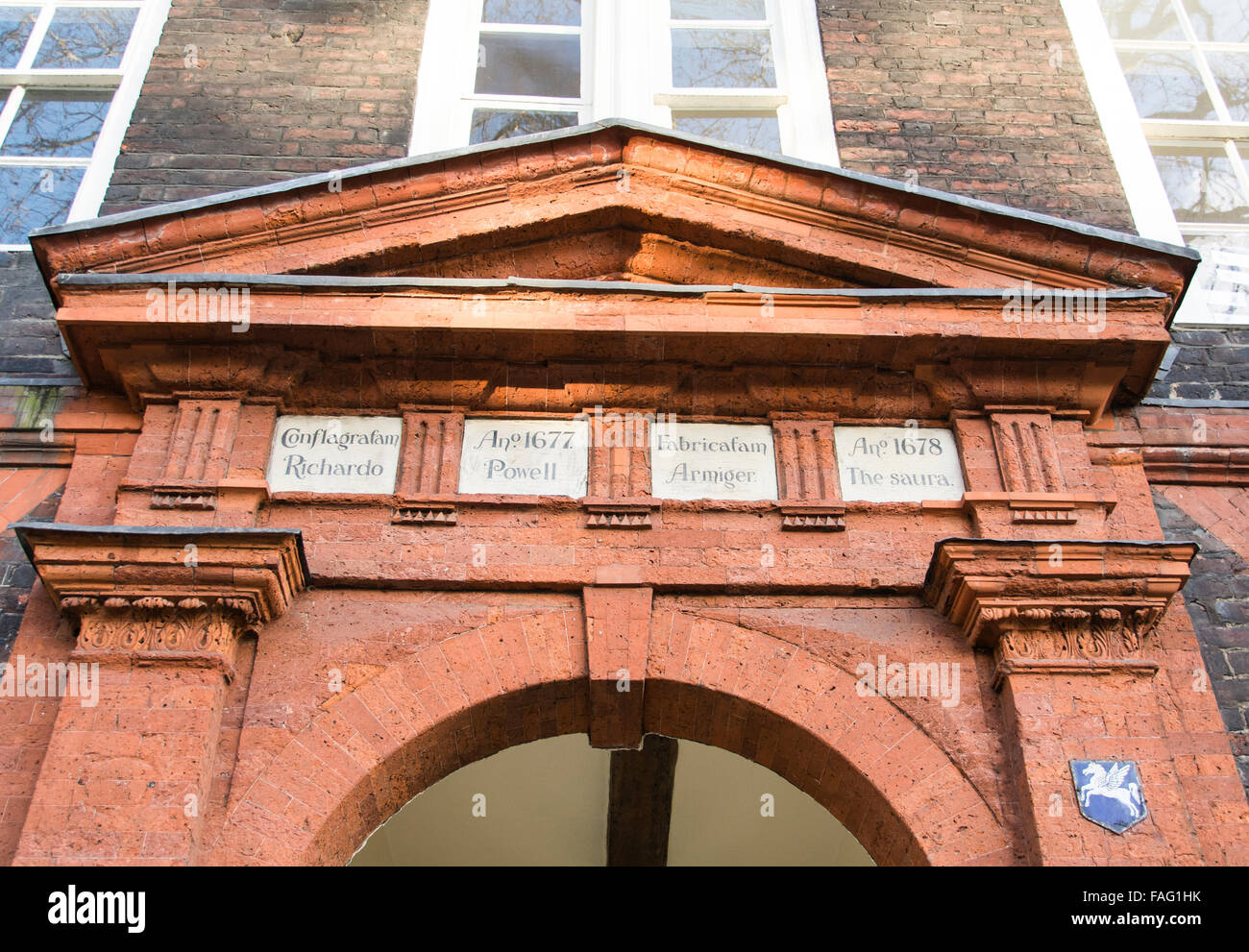 Kings Bench Walk, Inner Temple. Inns of Court, London, UK, Stock Photo