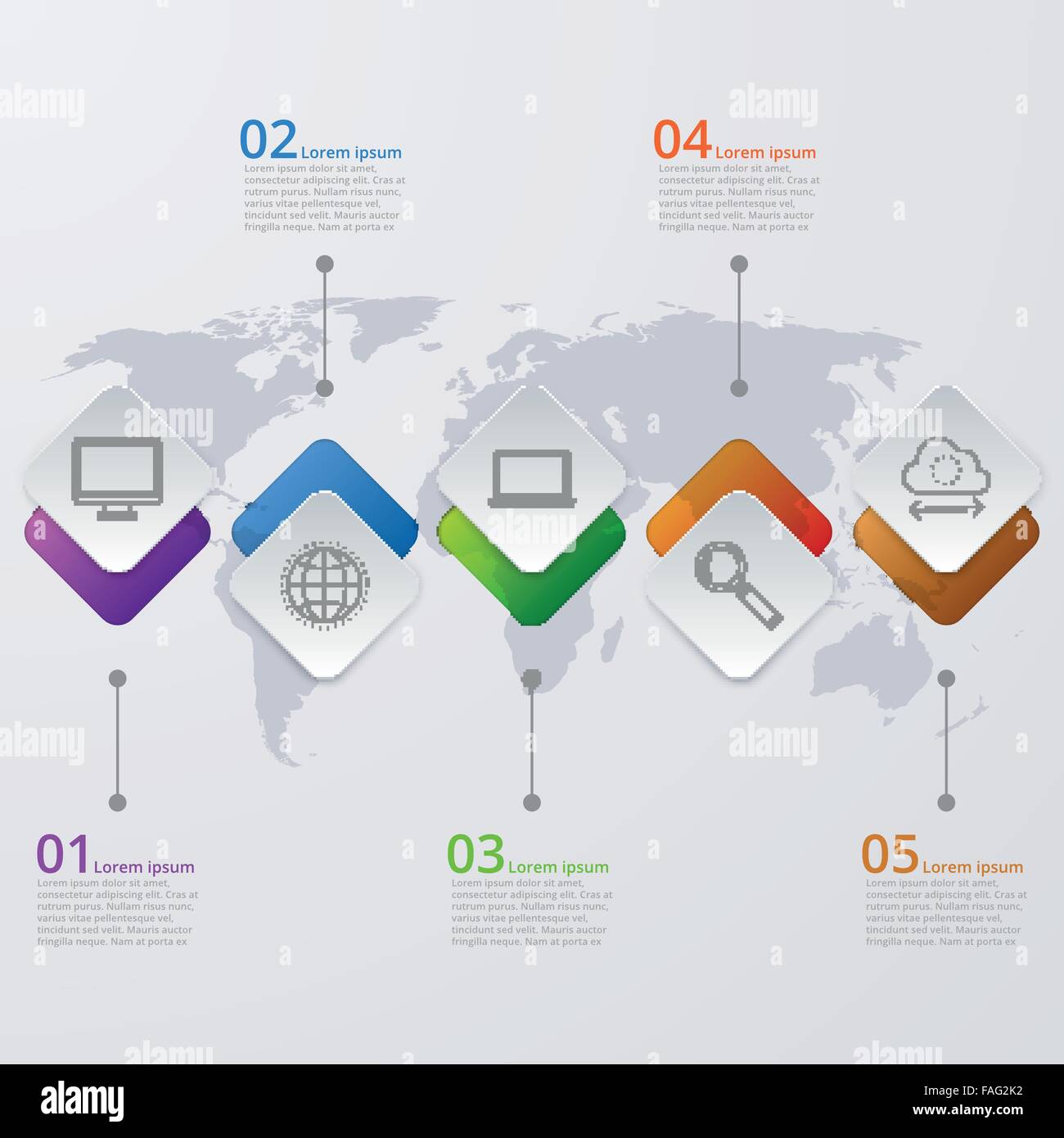 Vector illustration infographic timeline Stock Vector Image & Art - Alamy