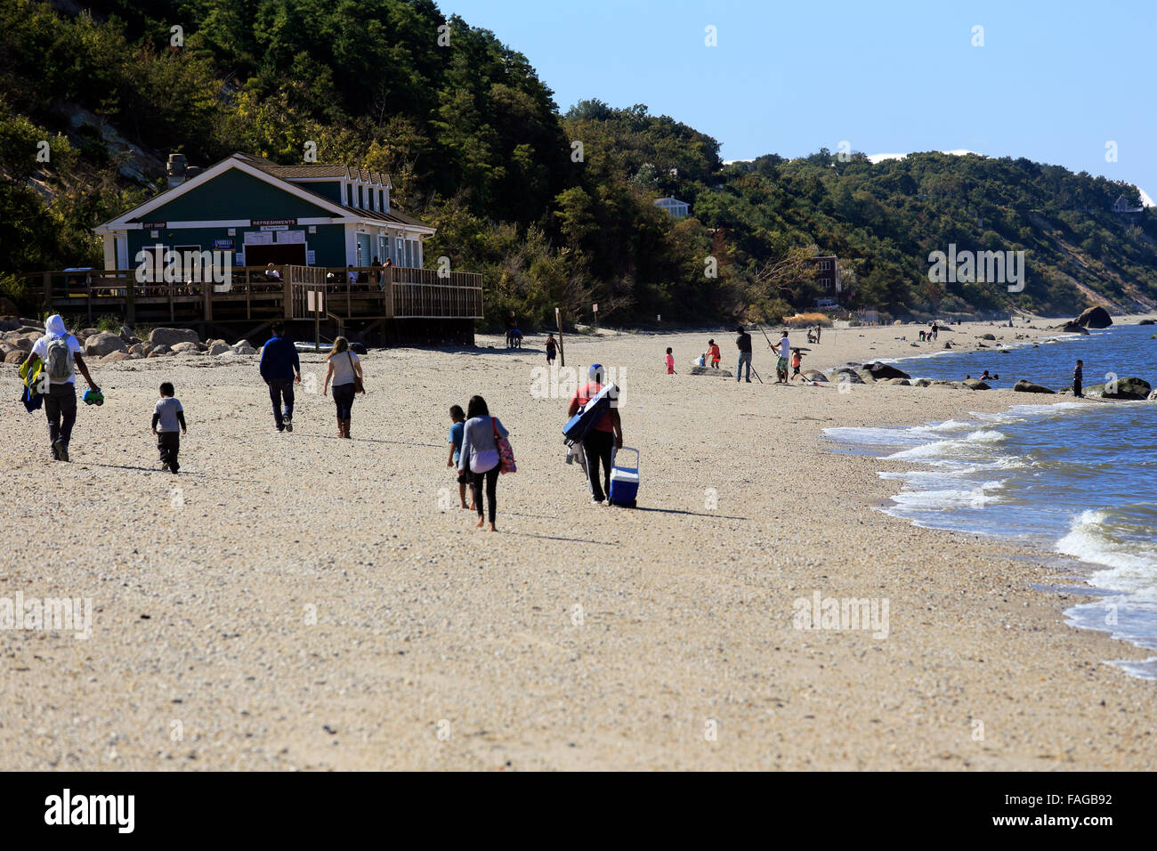 Wildwood State Park Long Island New York Stock Photo