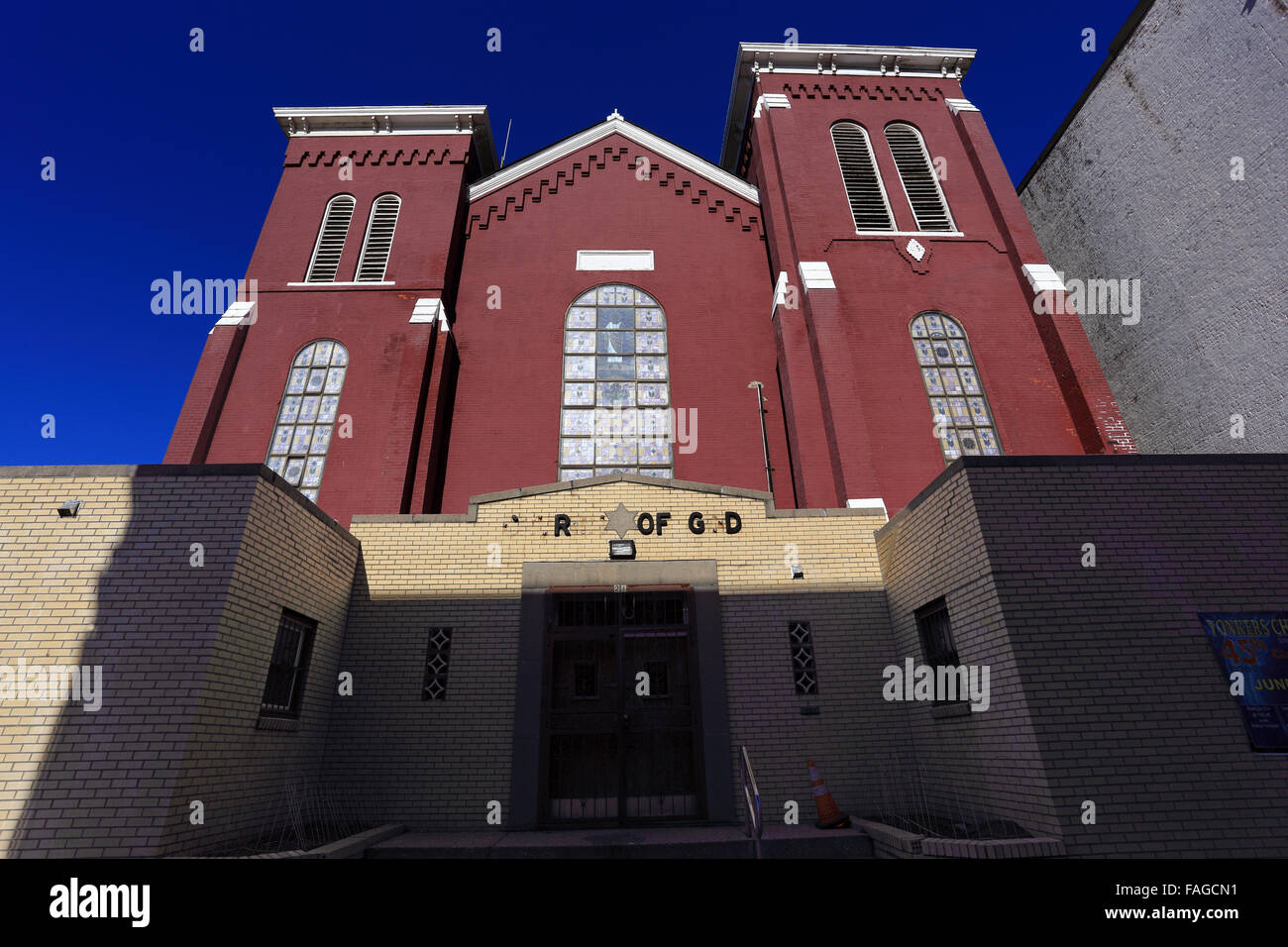 Church Yonkers New York Stock Photo Alamy