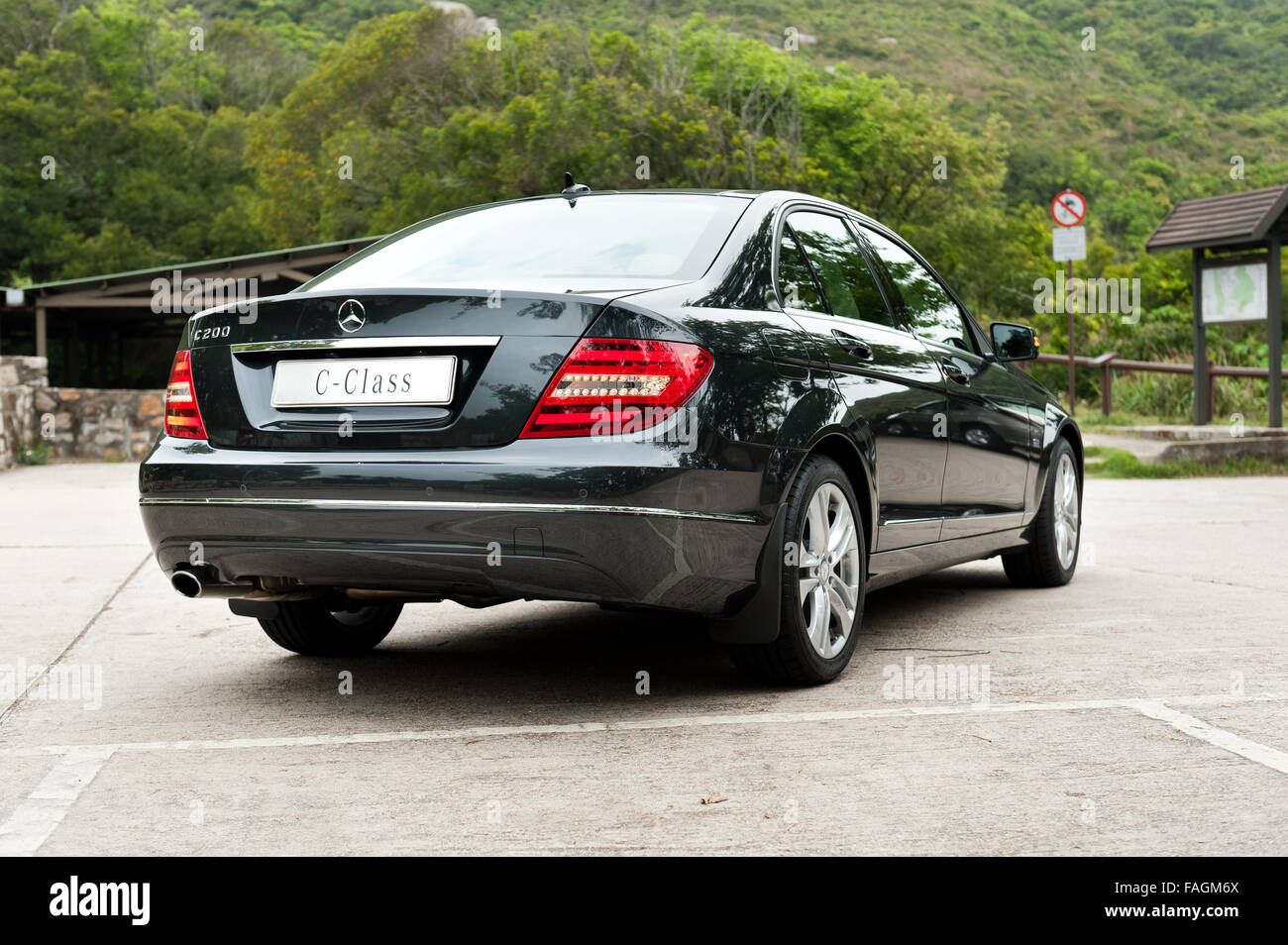 Mercedes-Benz W204 C200 01 Stock Photo - Alamy