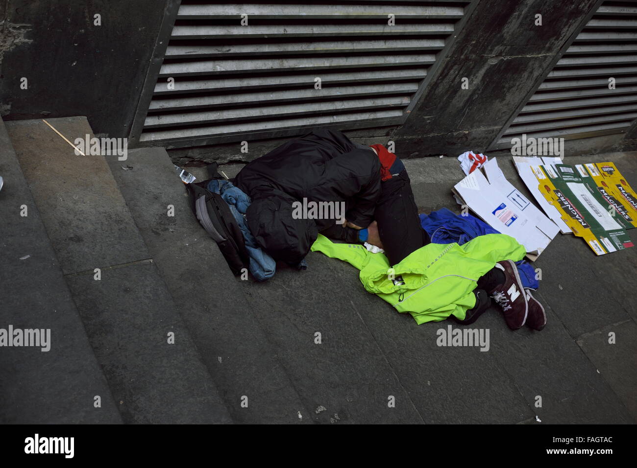 Rough sleeping scotland hi-res stock photography and images - Alamy