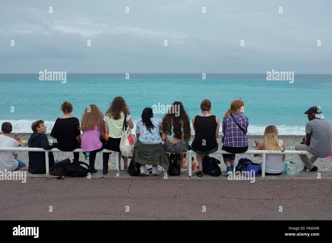 teens on french riviera beach Strip n curve