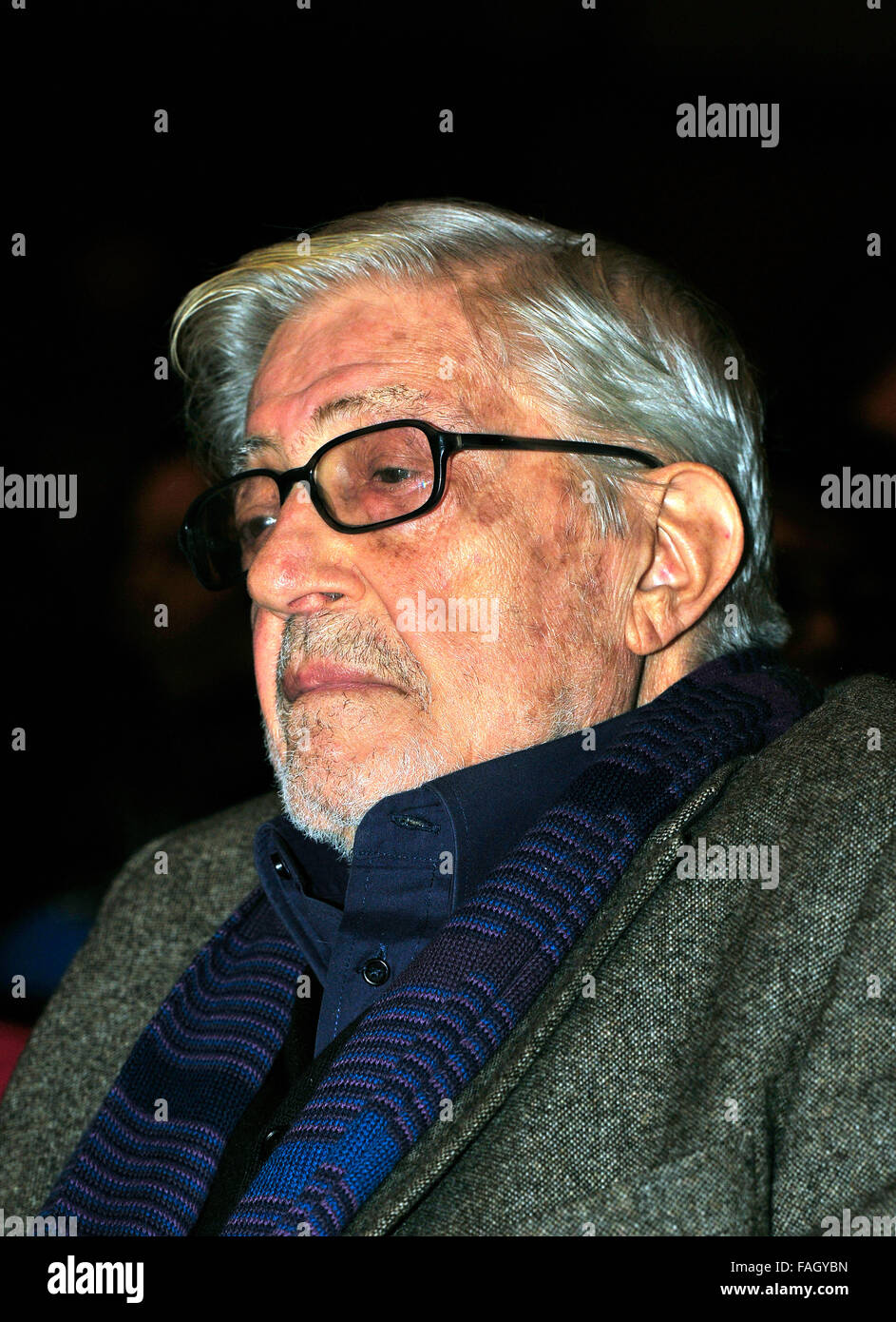Ettore Scola (1931-2016), italian film director and screewriter Stock Photo