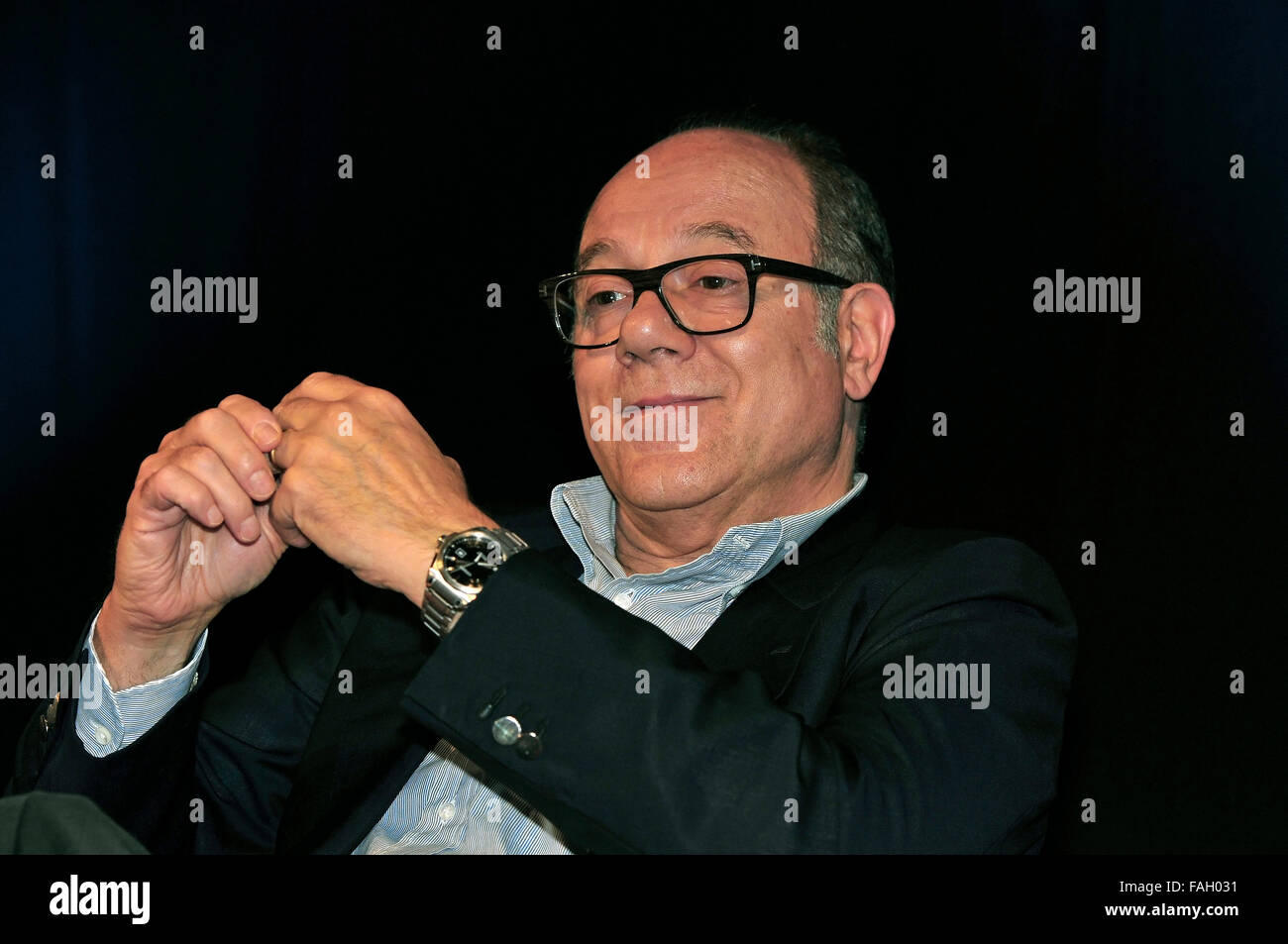 Carlo Verdone Italian Actor And Film Director Stock Photo Alamy