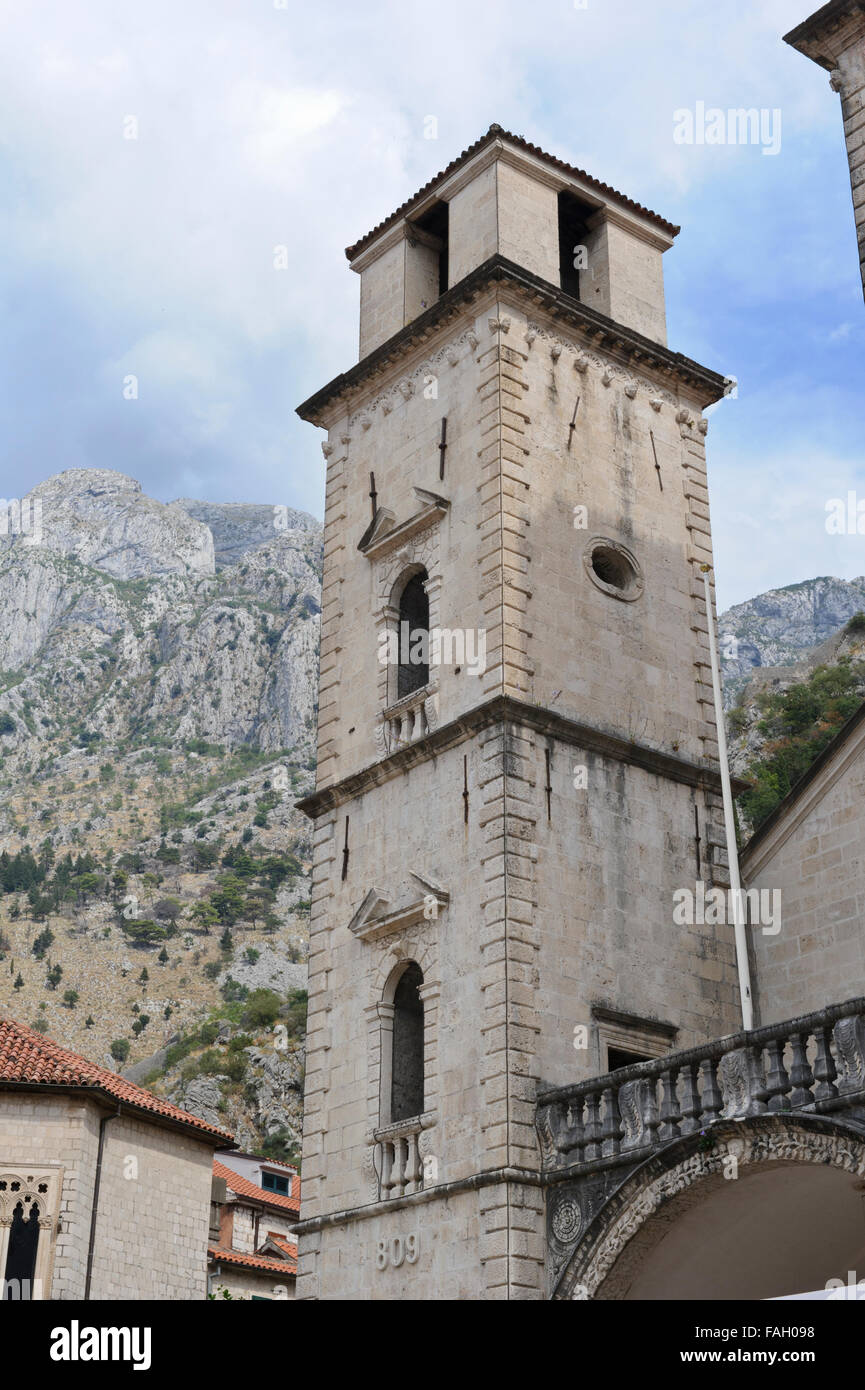 Saint Tryphon Cathedral in Kotor, Montenegro Stock Photo Alamy