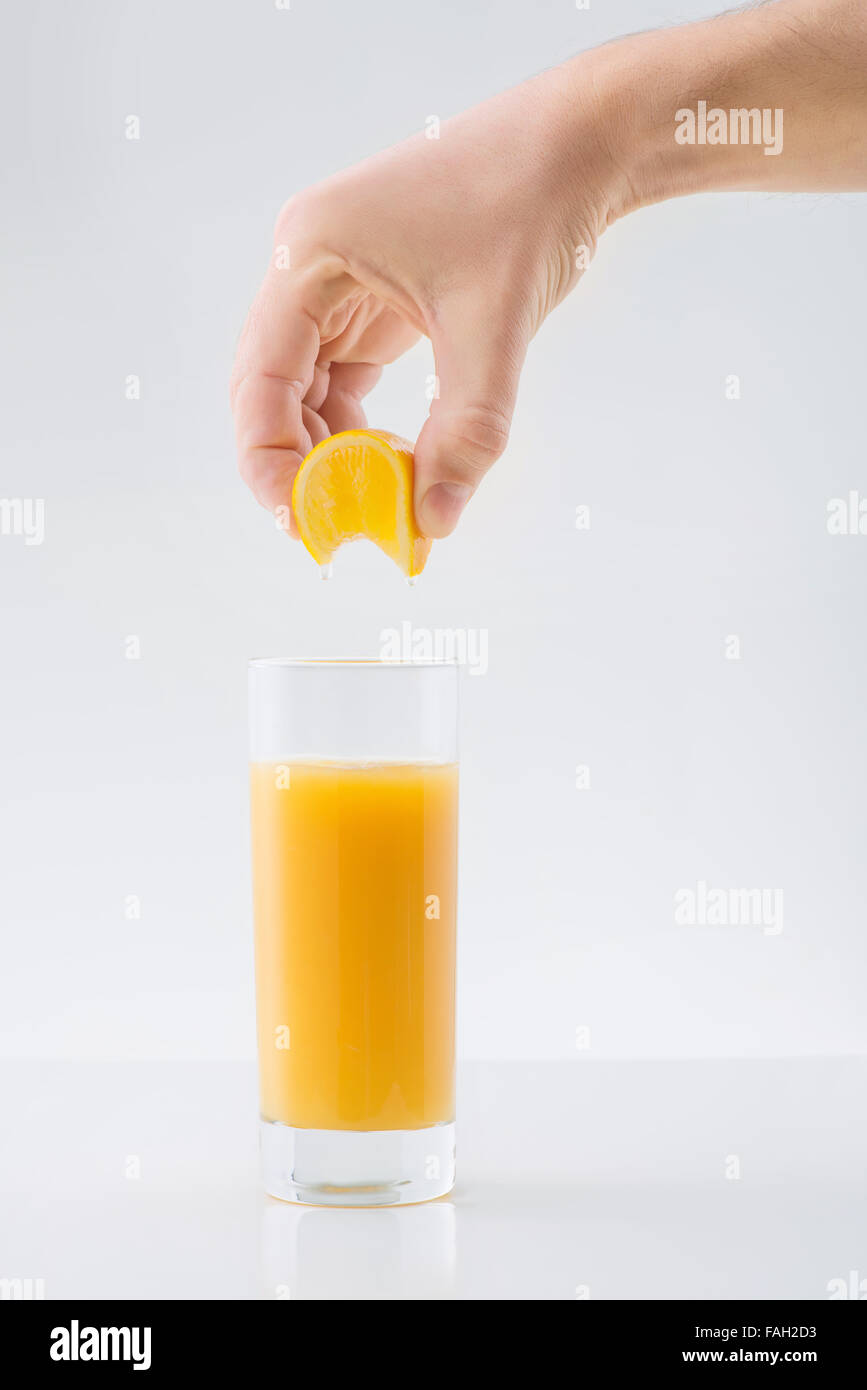 Squeezing Orange Juice High Resolution Stock Photography and Images Alamy