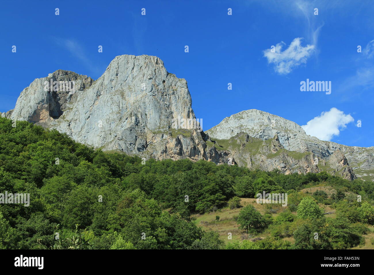 Pyranese Mountains Stock Photo