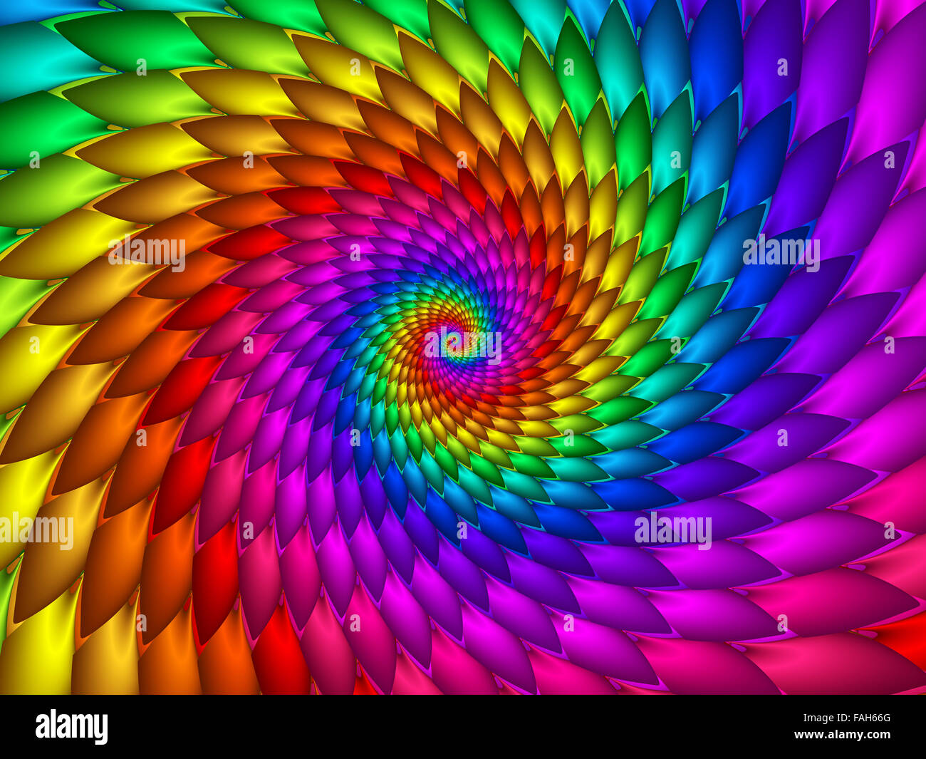 3d abstract spiral background wallpaper Royalty Free Vector