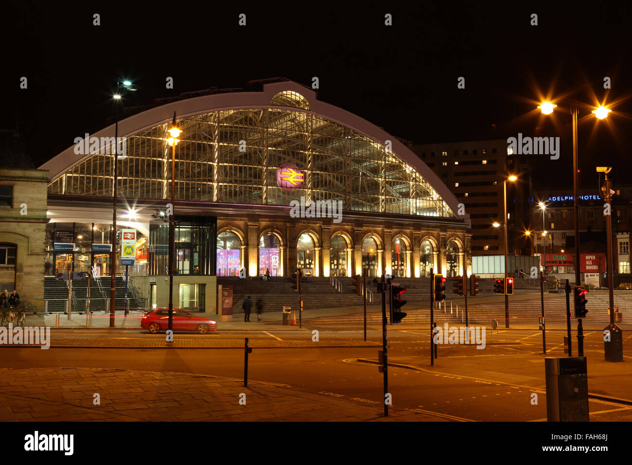 Lime St Station, Liverpool Stock Photo