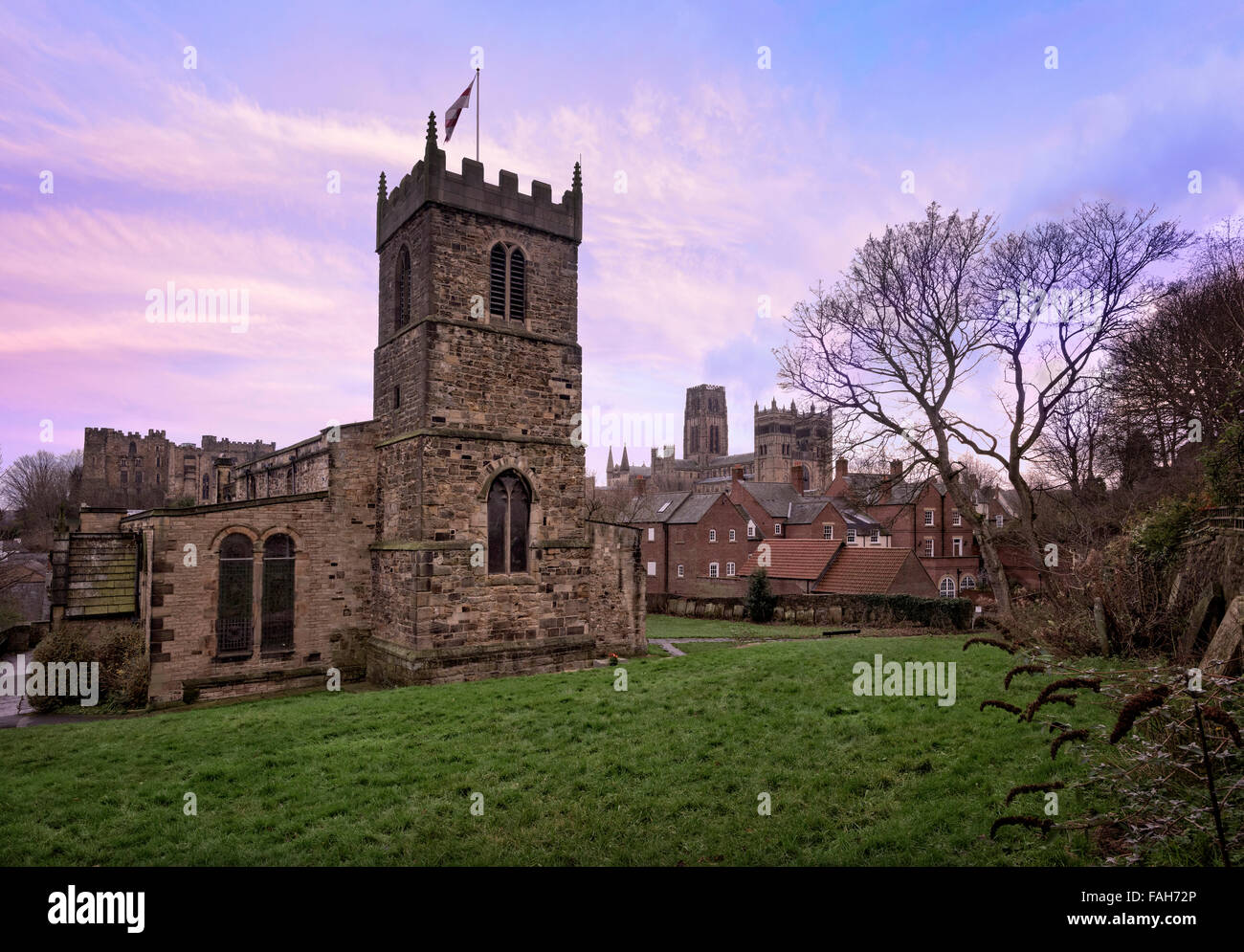 The church of St Margaret of Antioch at Crossgate, Durham Stock Photo