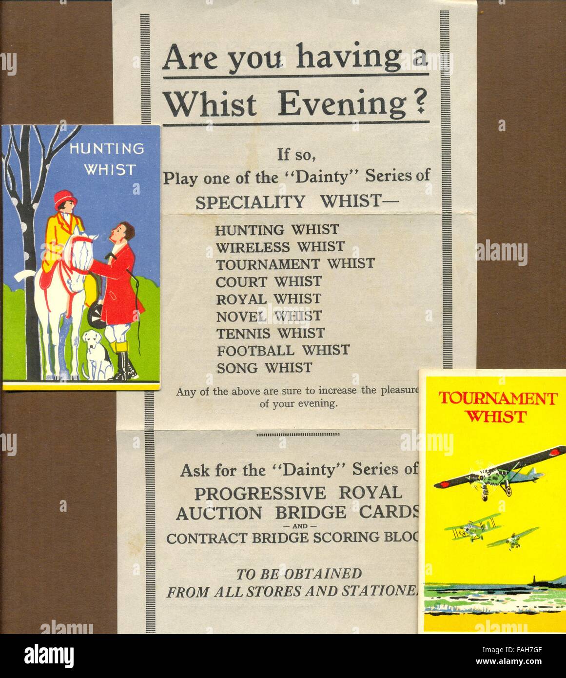 Whist Card Game High Resolution Stock Photography and Images Alamy