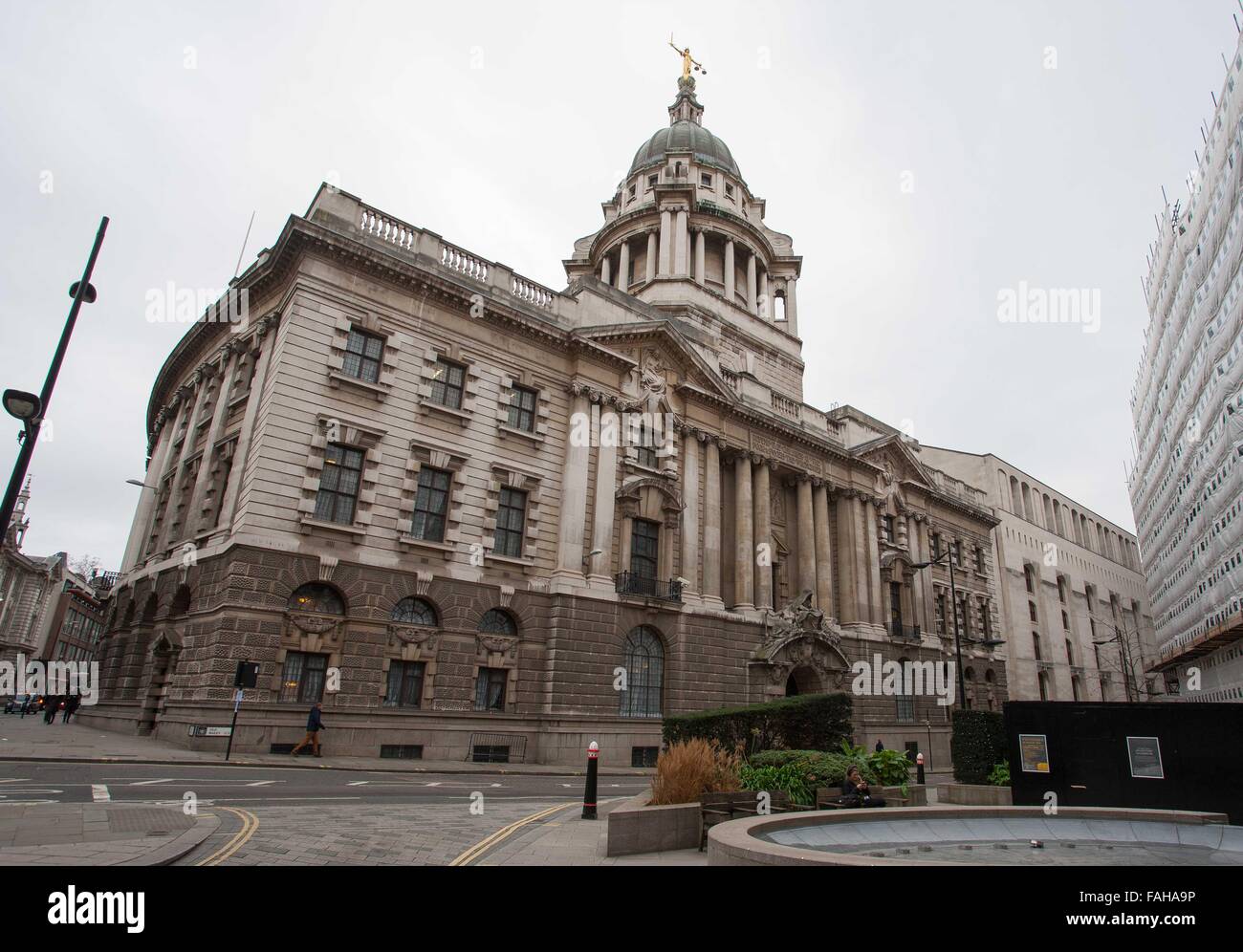 General View Gv Of The Central Criminal Court Old Bailey London