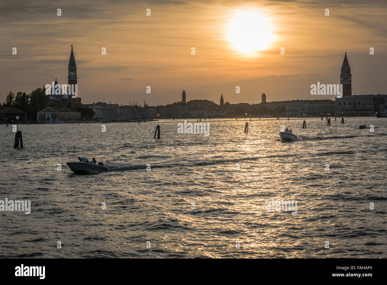 Venice water boat hi-res stock photography and images - Alamy