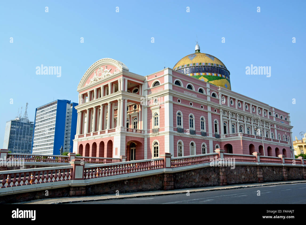 Opera house, Amazonas theater Manaus Amazonas Brazil Stock Photo - Alamy
