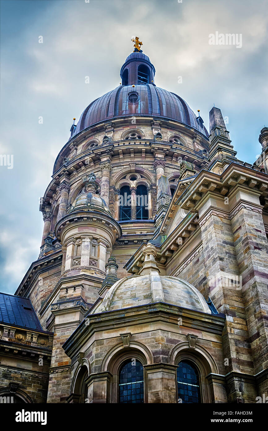 Image of Christus church in Mainz, Germany Stock Photo - Alamy