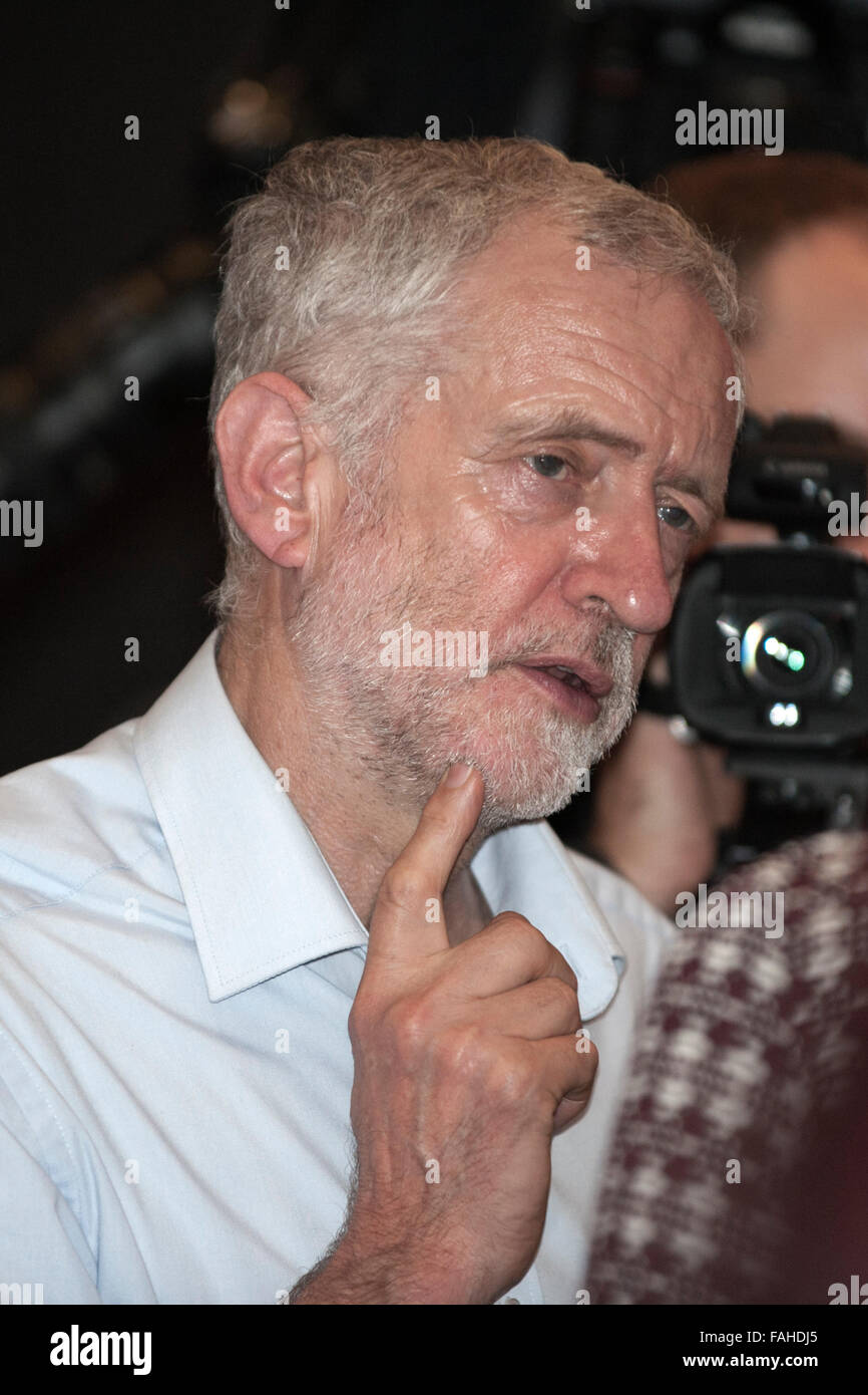 Jeremy Corbyn, MP. Leader of the UK Labour Party (2017) Stock Photo