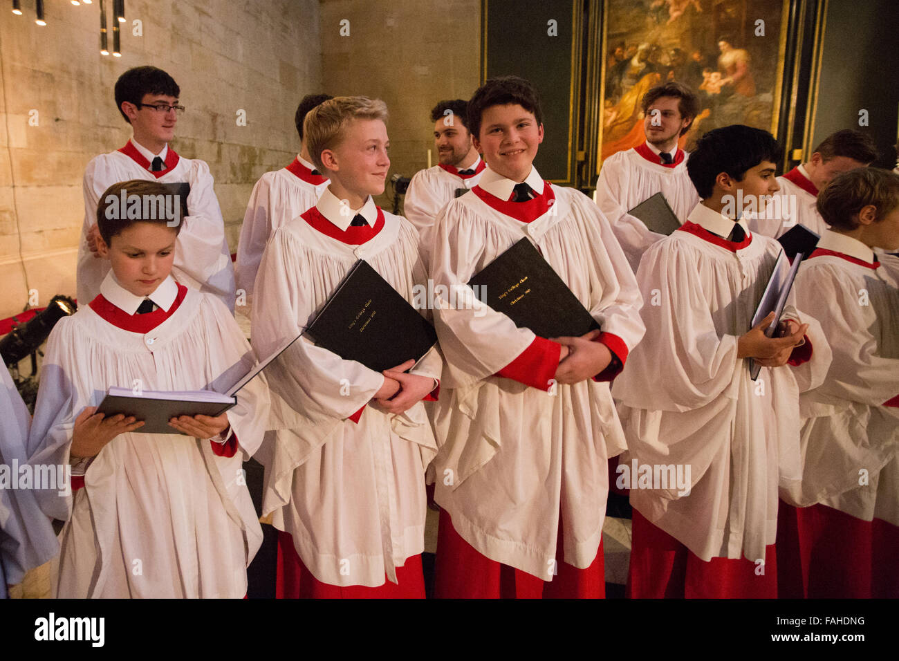Lessons and carols christmas eve