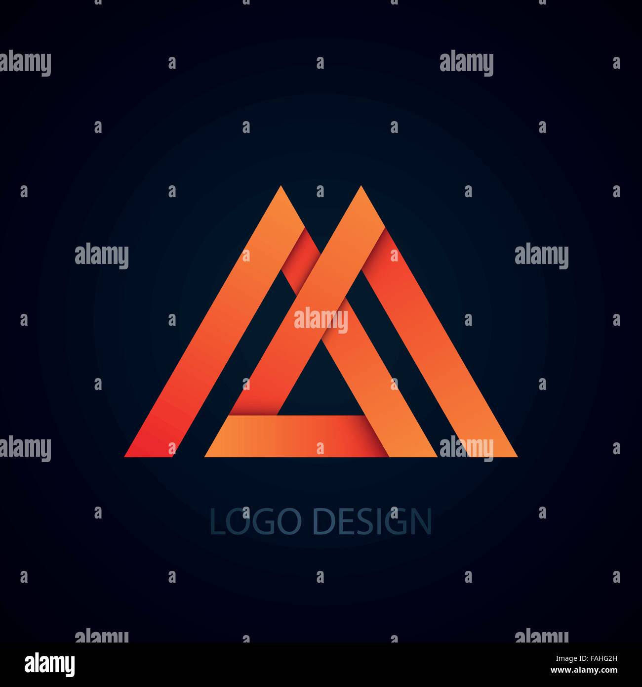Vector illustration of logo letter m Stock Vector Image & Art - Alamy