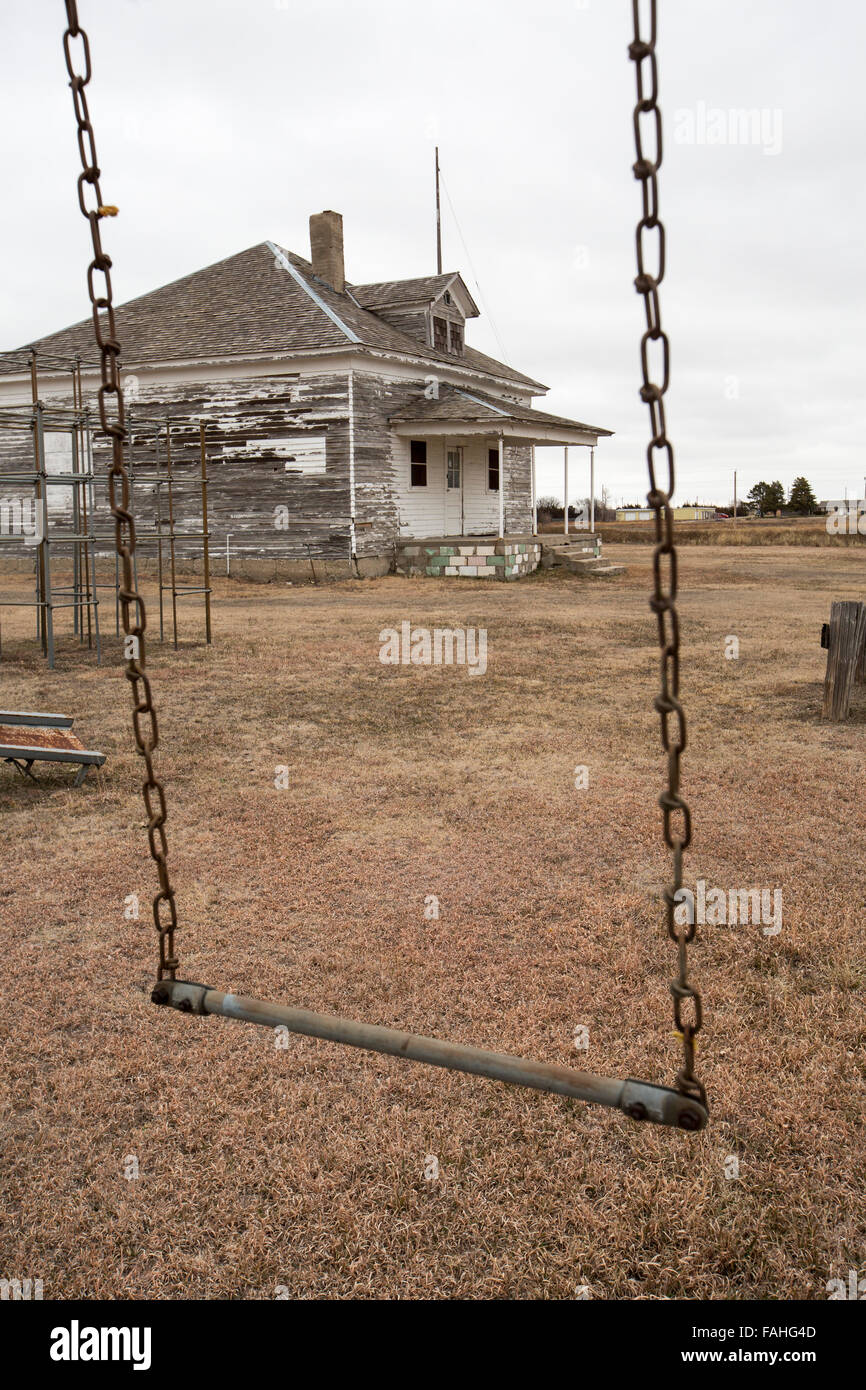 Nicodemus, Kansas District No. 1 School at Nicodemus National