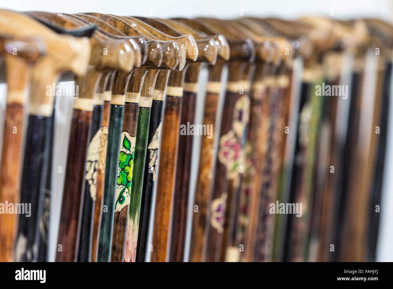 Traditional walking sticks in Devrek, Zonguldak, Turkey Stock Photo - Alamy