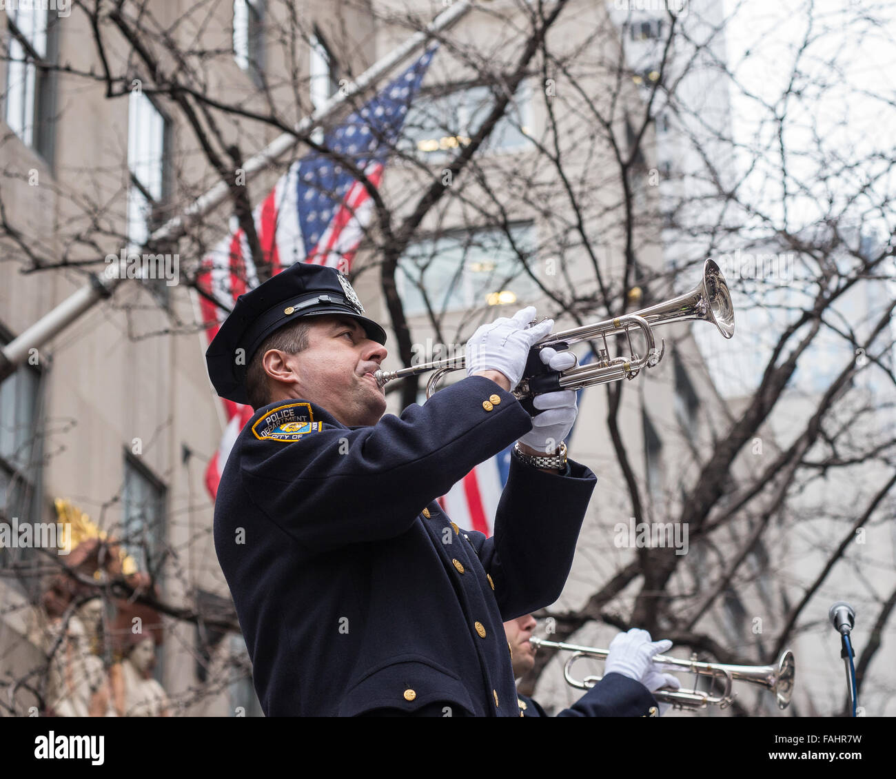 new-york-united-states-30th-dec-2015-nypd-buglers-sound-their-instruments-as-the-coffin-is