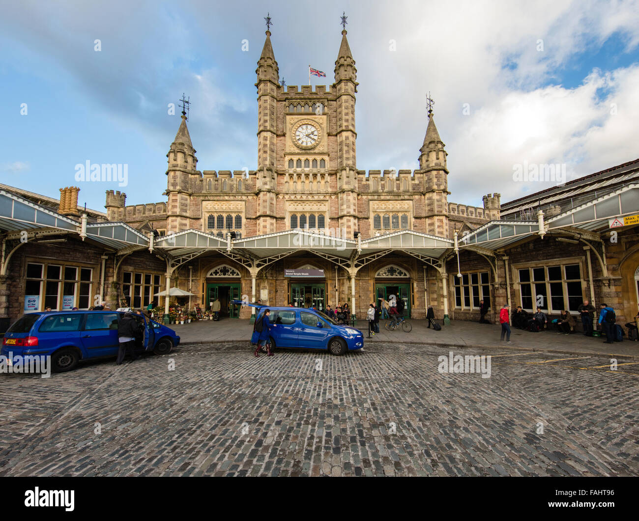Temple Meads on the Great Western Railway is the main station for Bristol UK Stock Photo