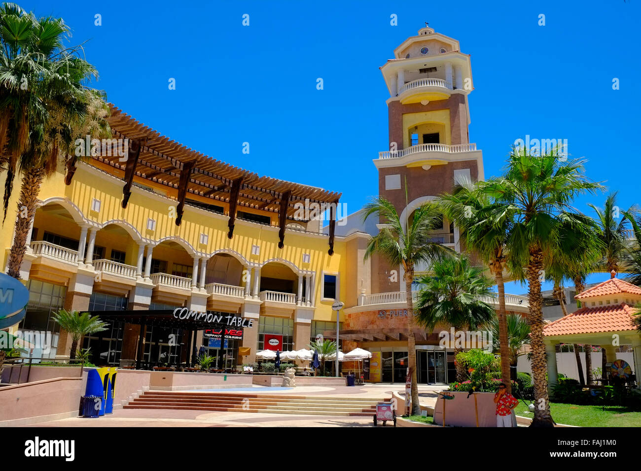 Shopping Area Cabo San Lucas Mexico Pacific Ocean Stock Photo - Alamy